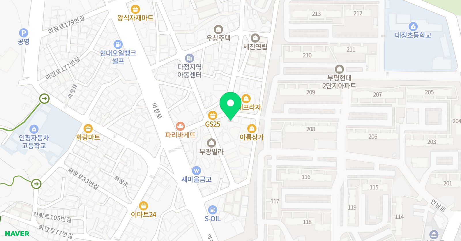 가은 음악학원 위치