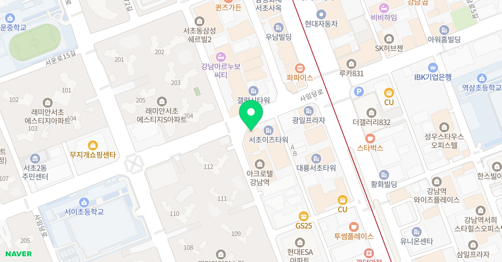 강남 캠벨아카데미 위치