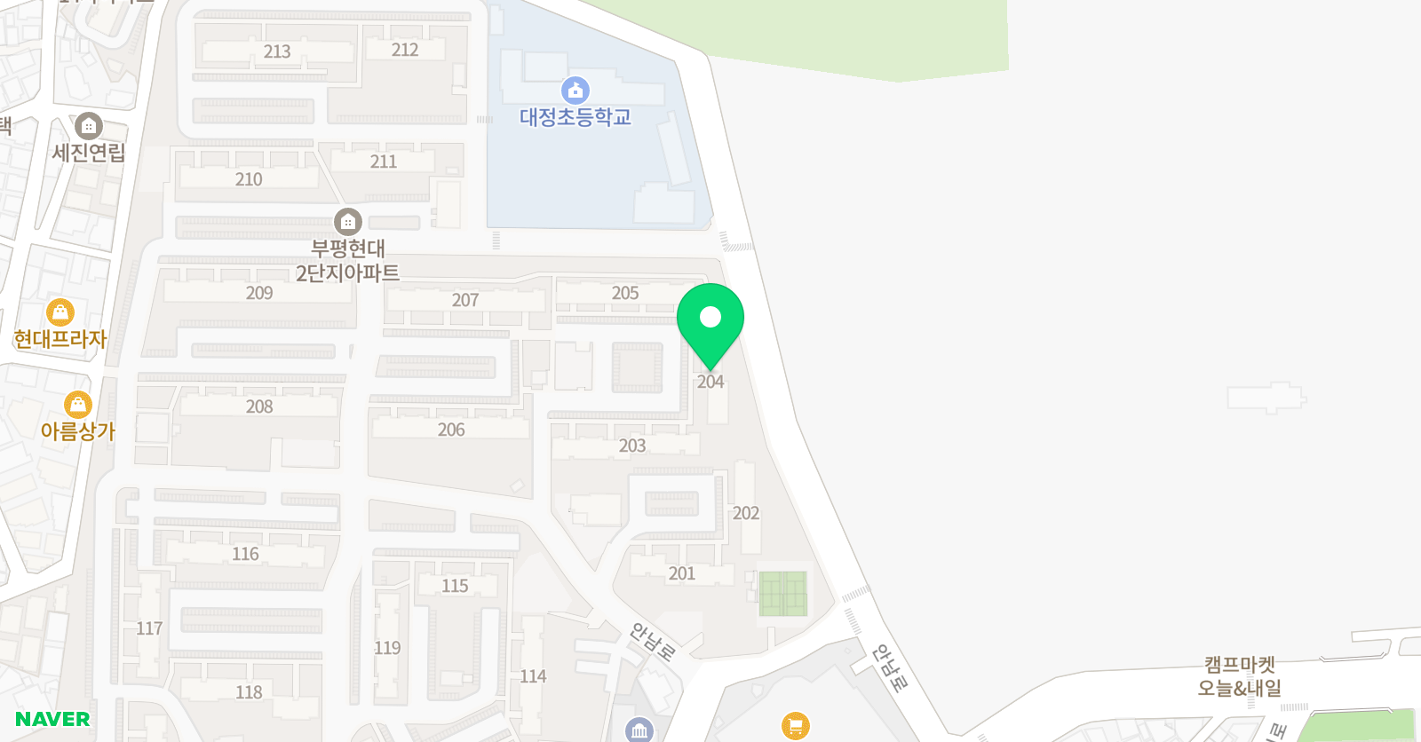 권쌤의 열린공부방 위치