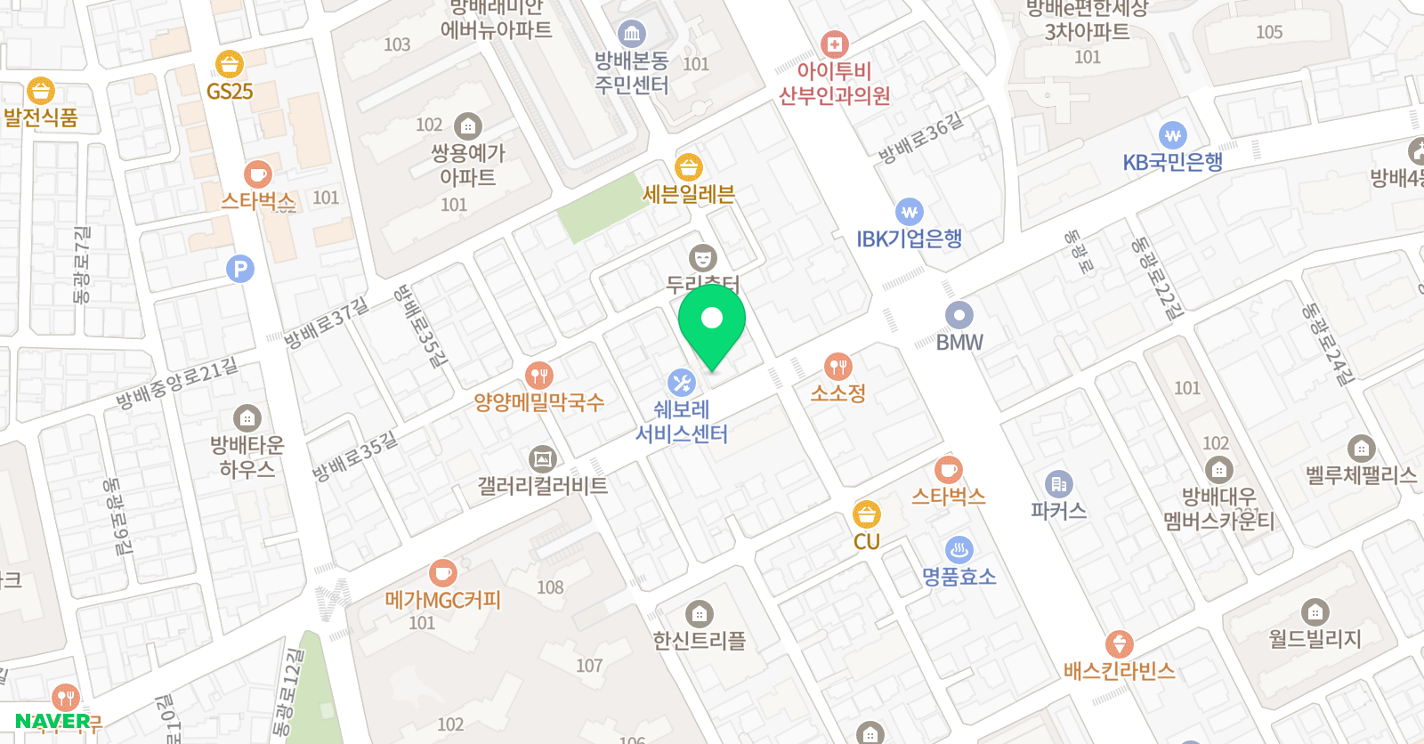 김정 수학학원 위치