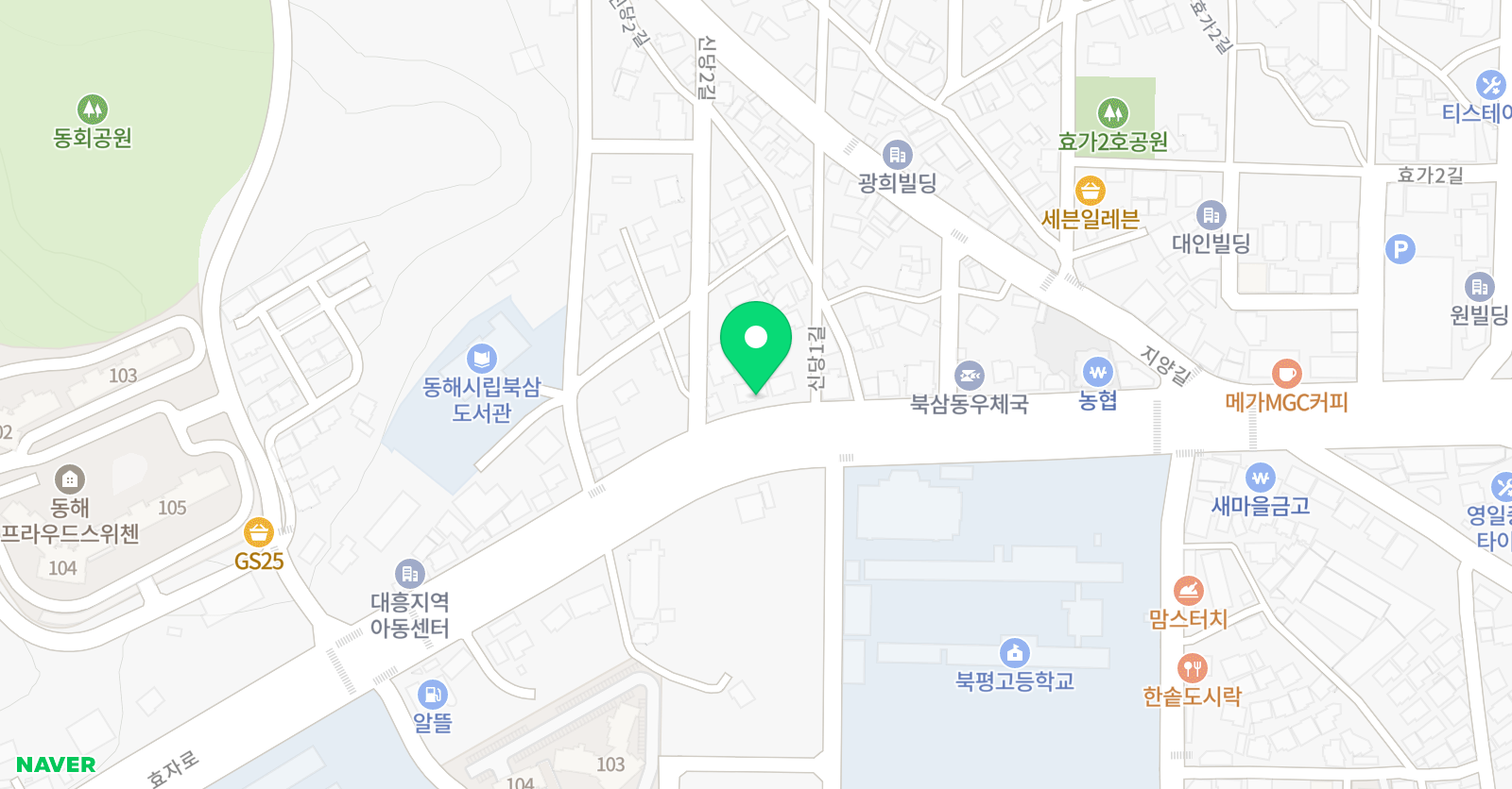 탑클래스 학원 위치
