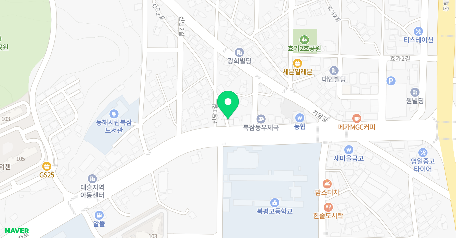 희망 피아노교습소 위치