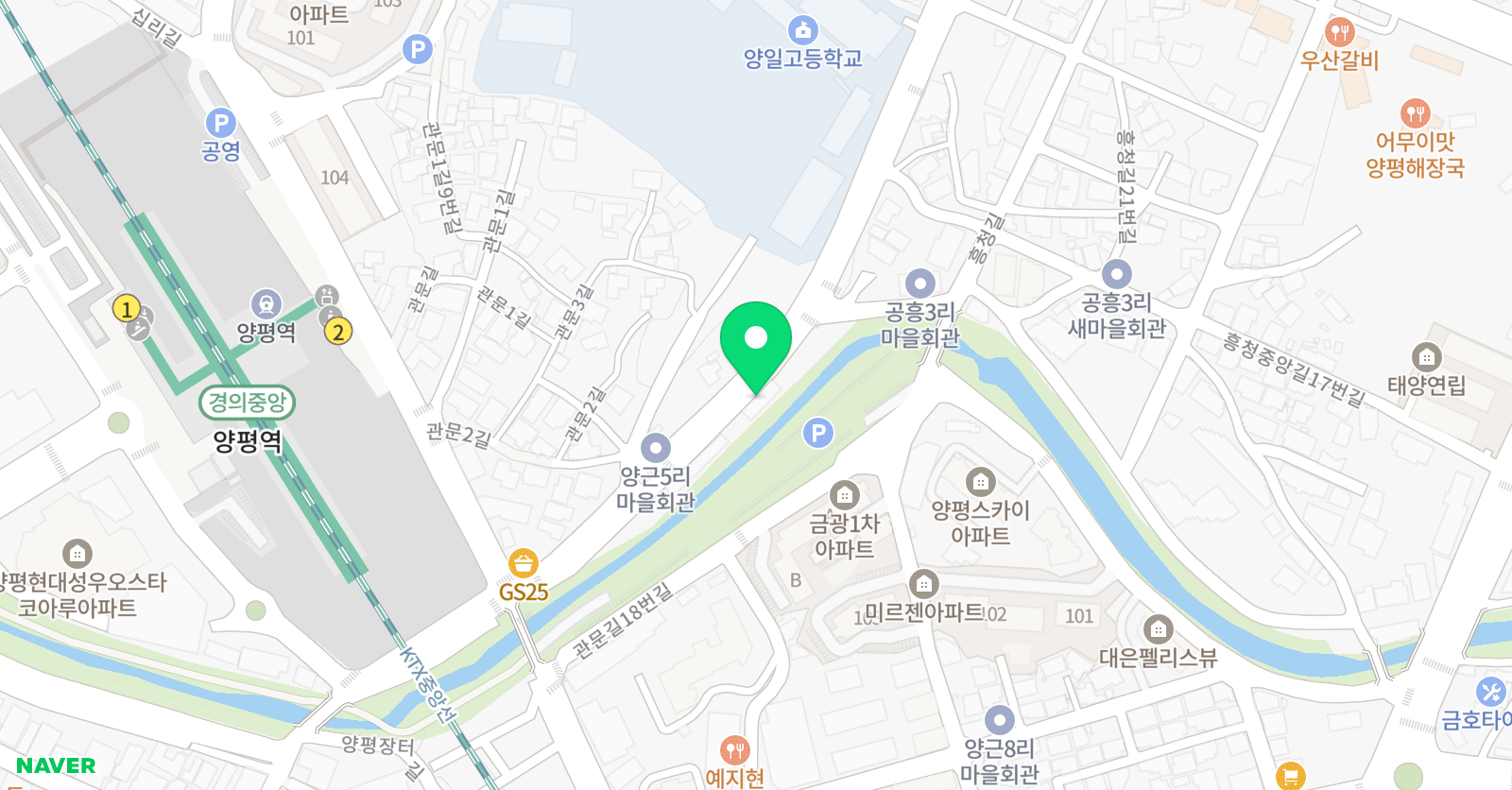 워즈덤플러스 영어교습소 위치