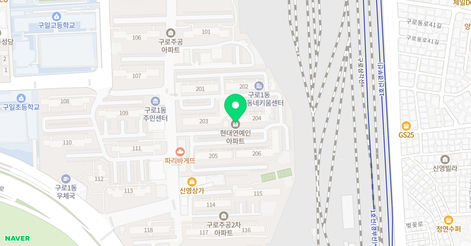 아인 피아노학원 위치