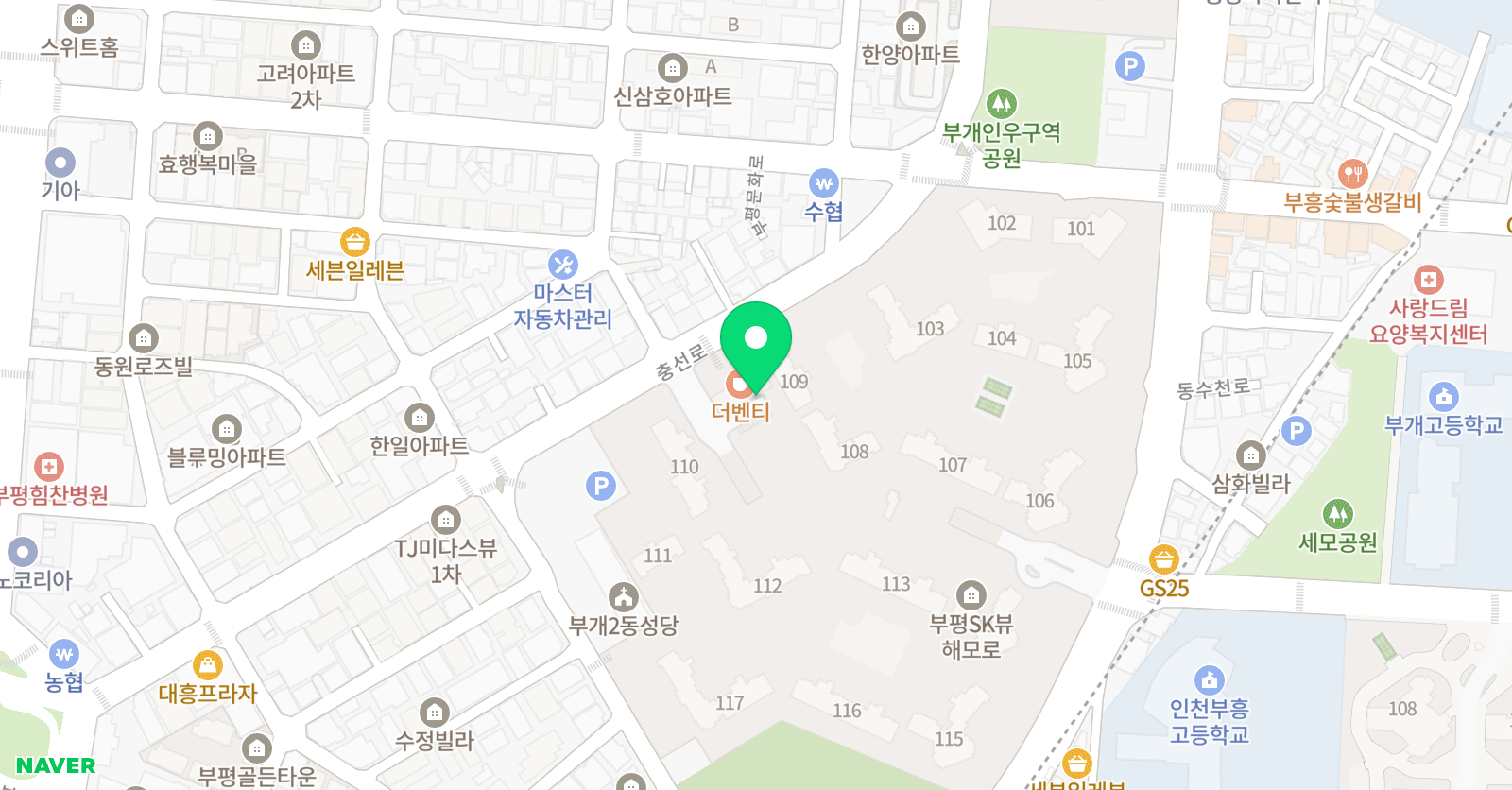 양쌤 수학교습소 위치
