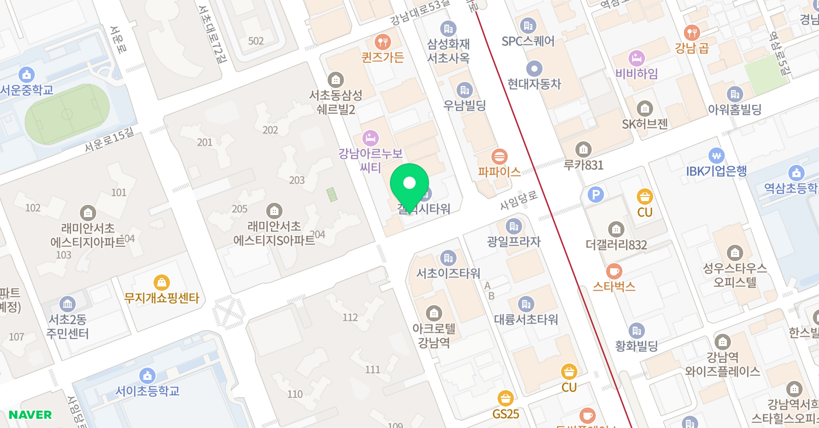 에이프렙 어학원 위치