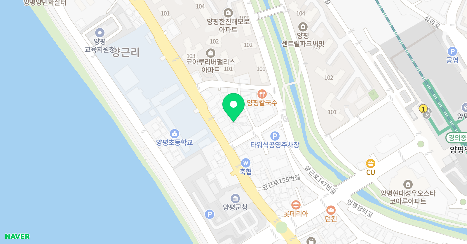 sam 학원 위치