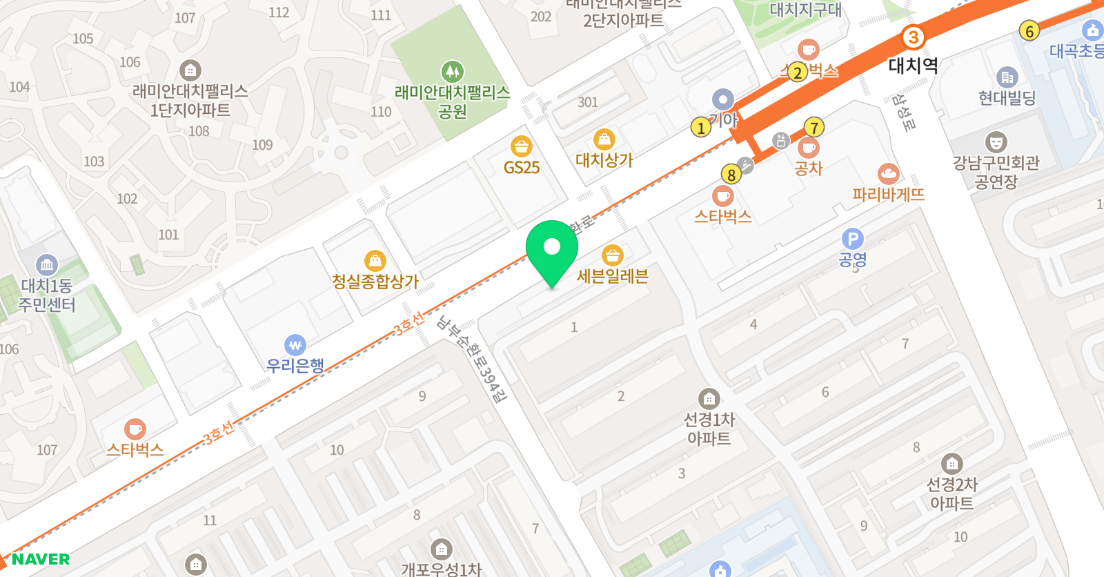 홍익 나노미술교육원 위치