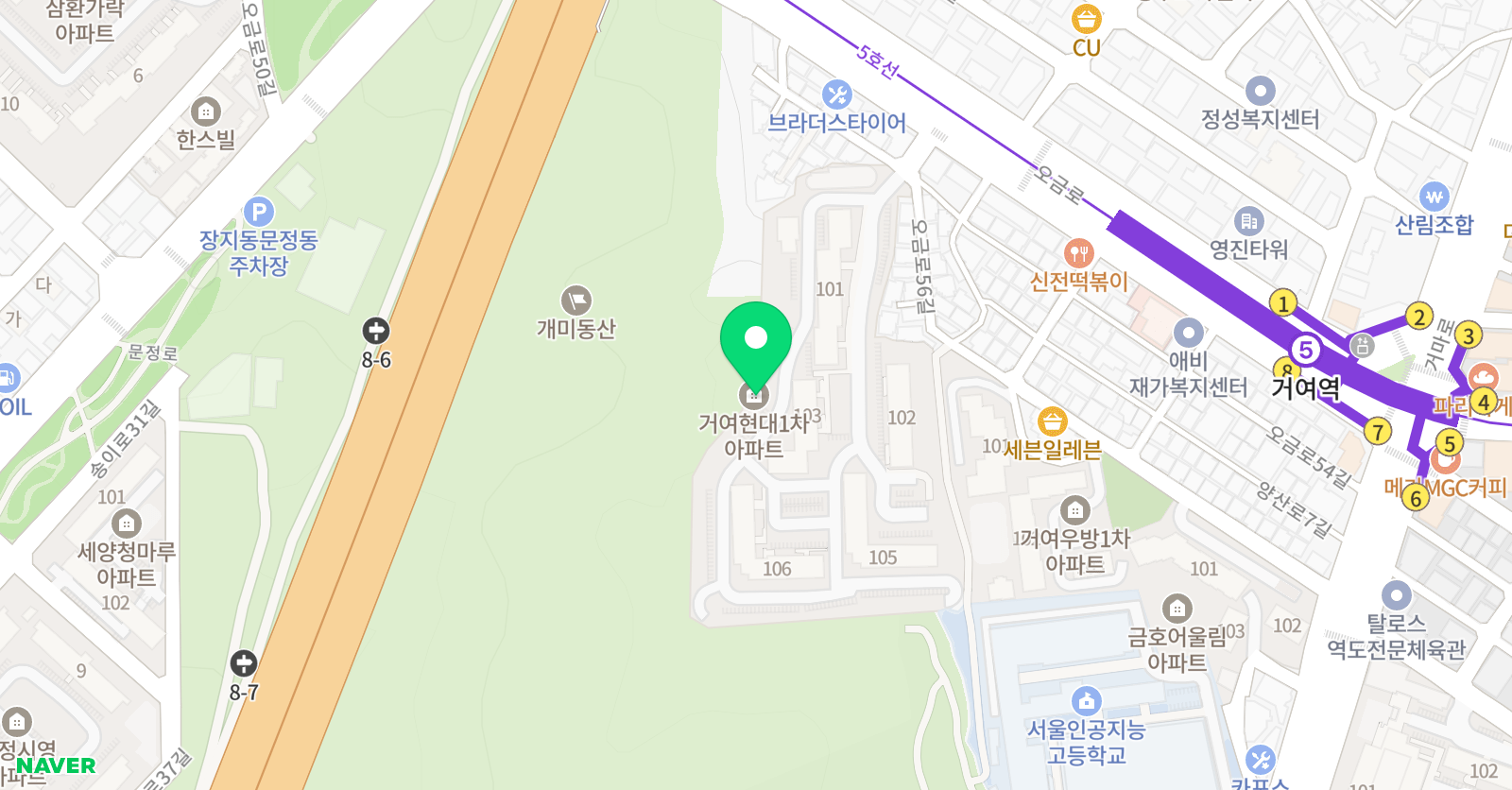 한국세계아트스쿨 미술교습소 위치