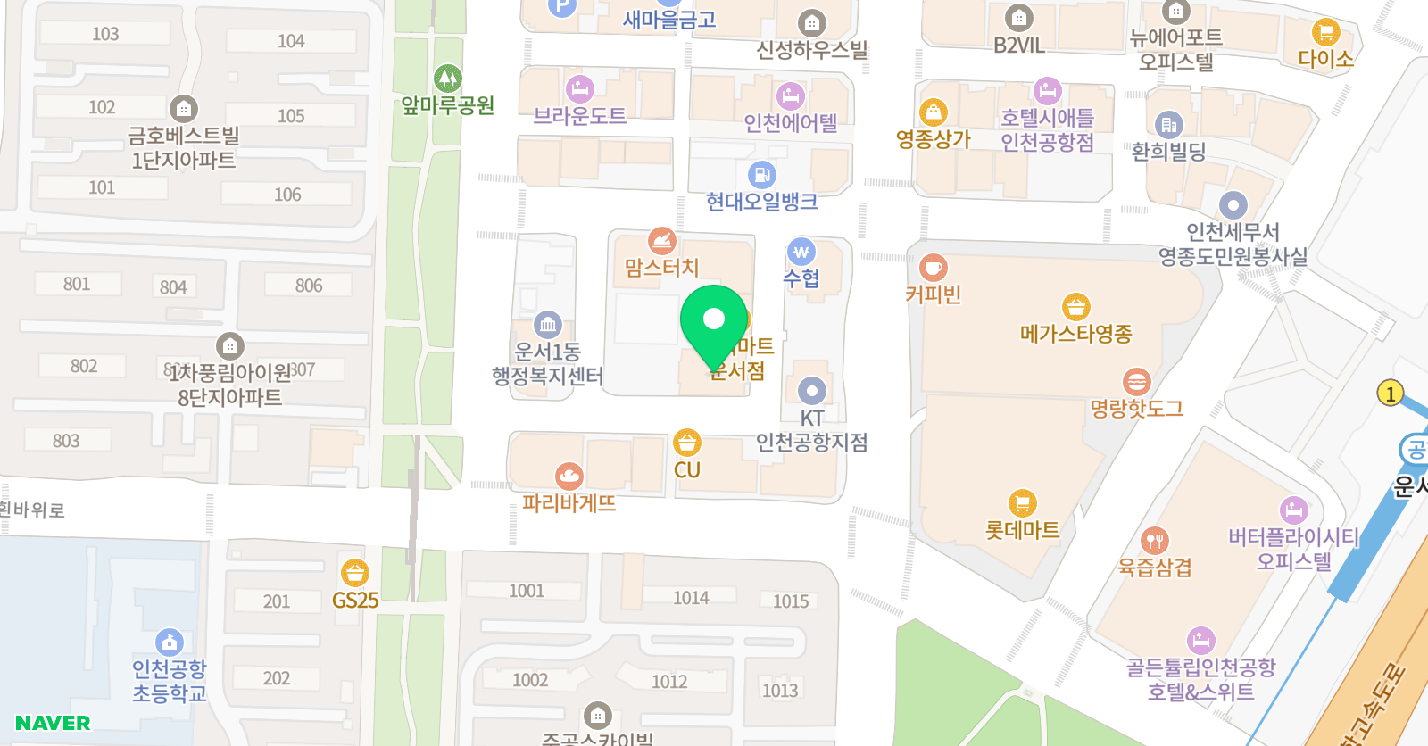 샘 스터디 위치