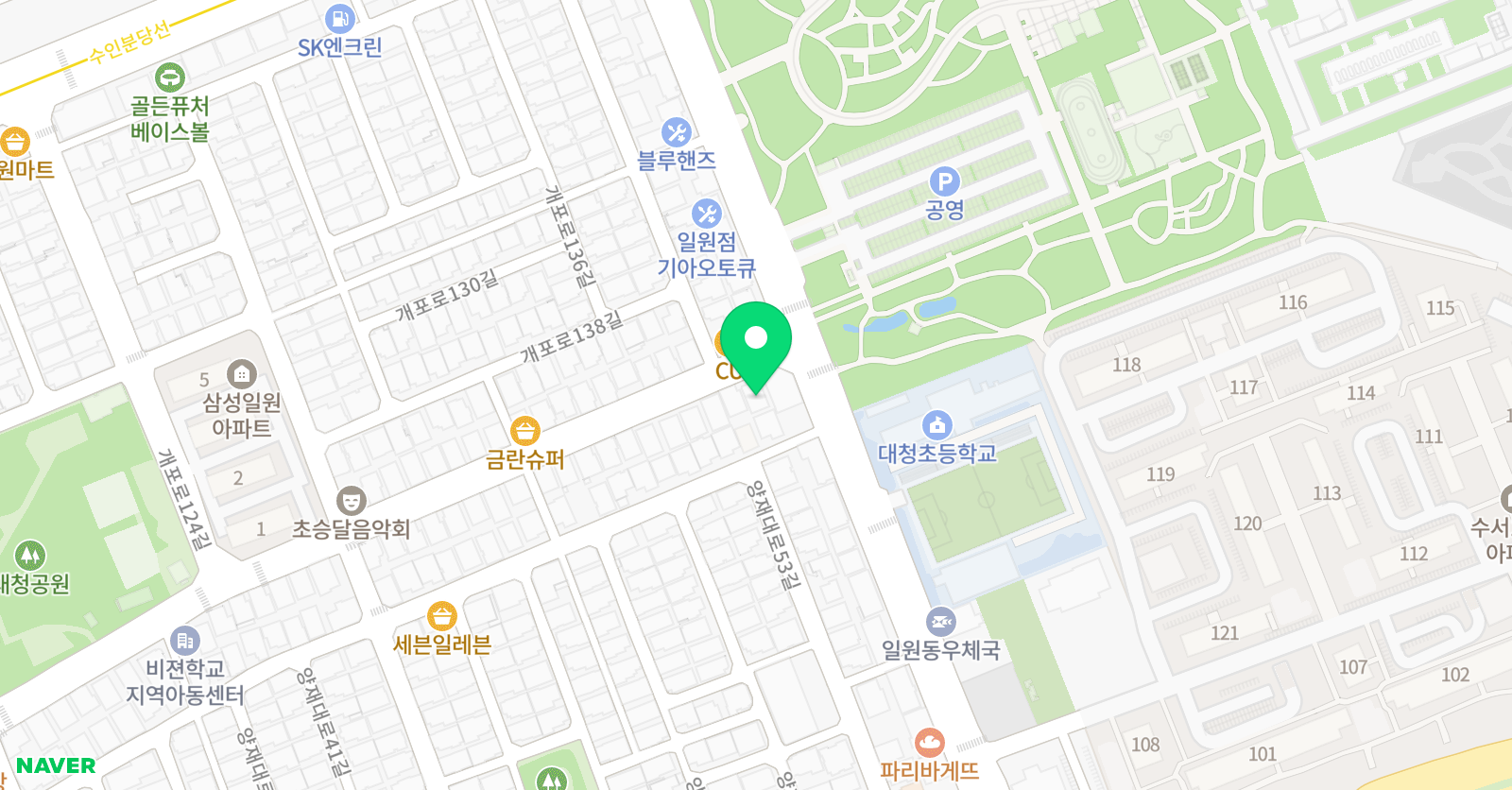맵플러스 위치
