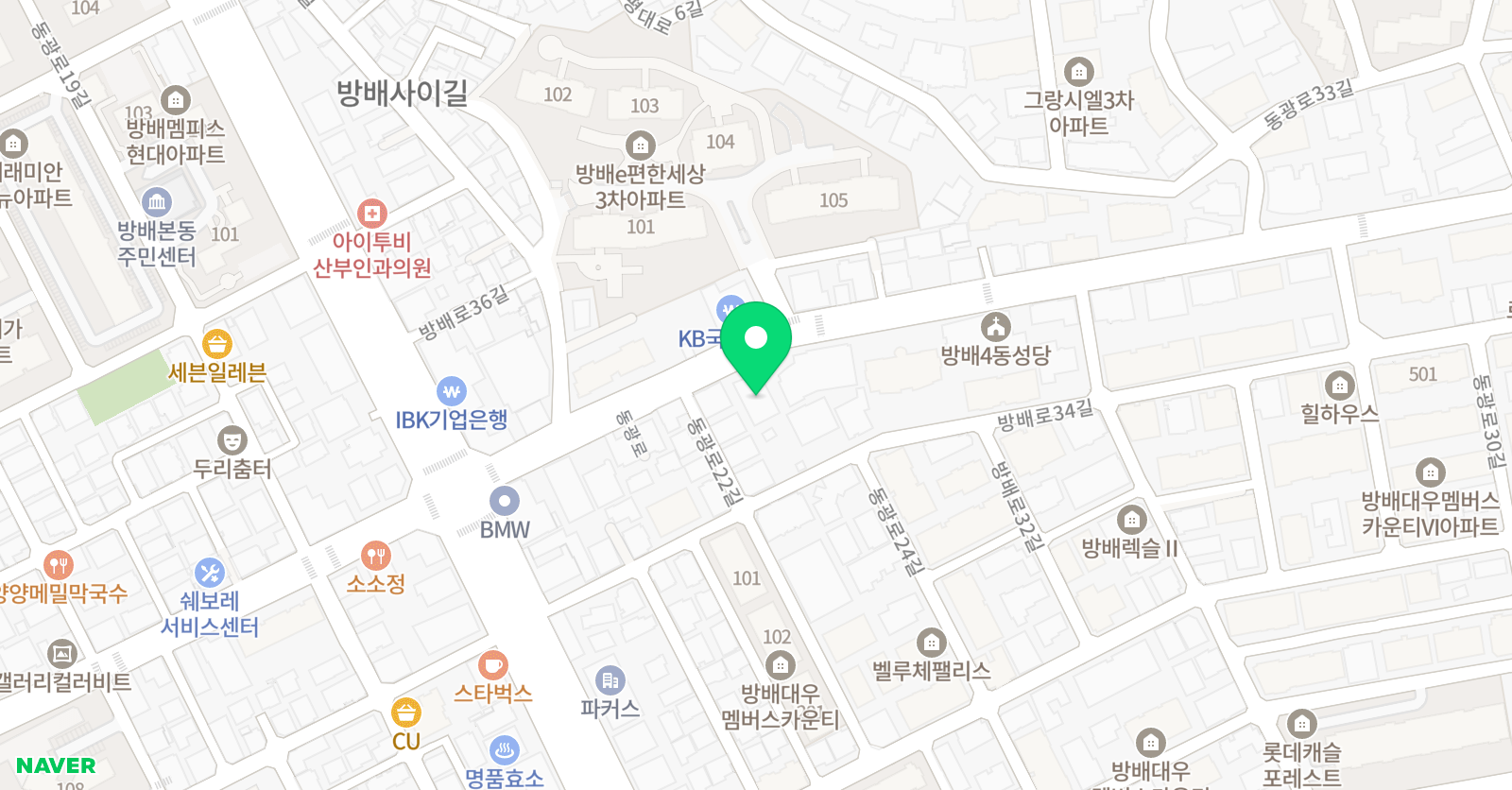 투래빗 아트크리에이터 미술학원 위치
