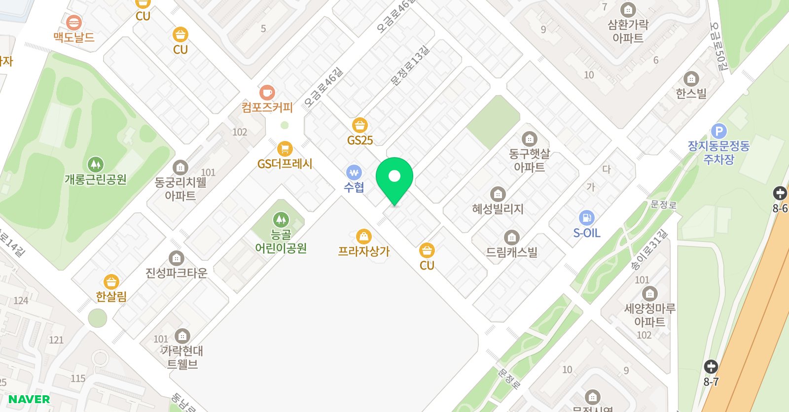 JV연기스튜디오 위치