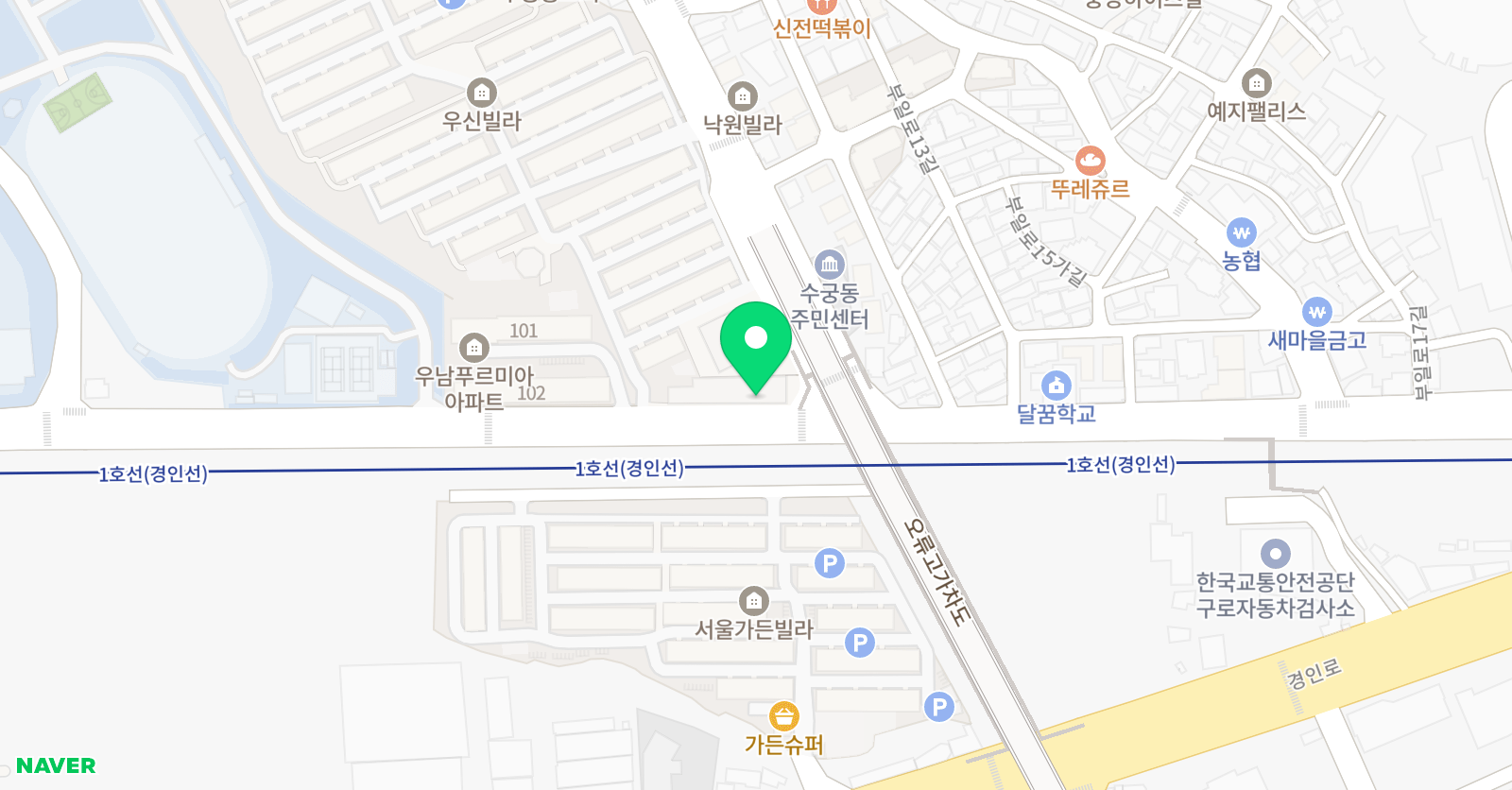 예종그레이스발레아카데미 학원 위치