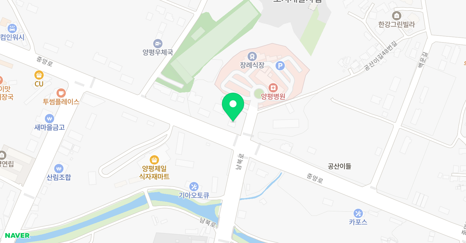 에듀프라임 양평지사 위치