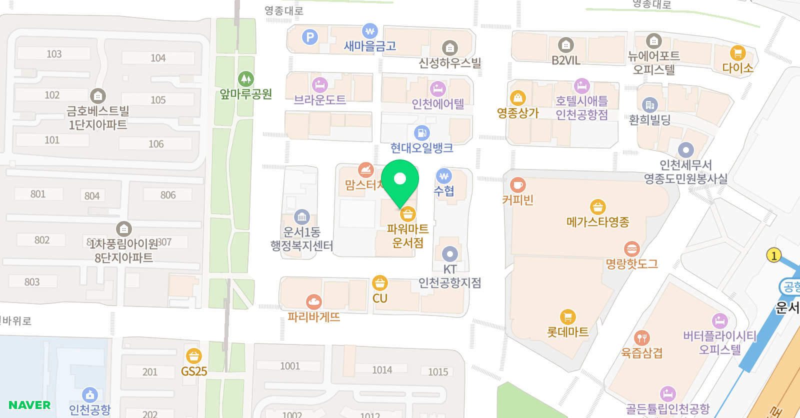 배런 어학원 위치