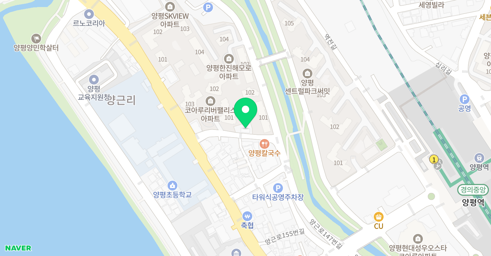 라움 학원 위치