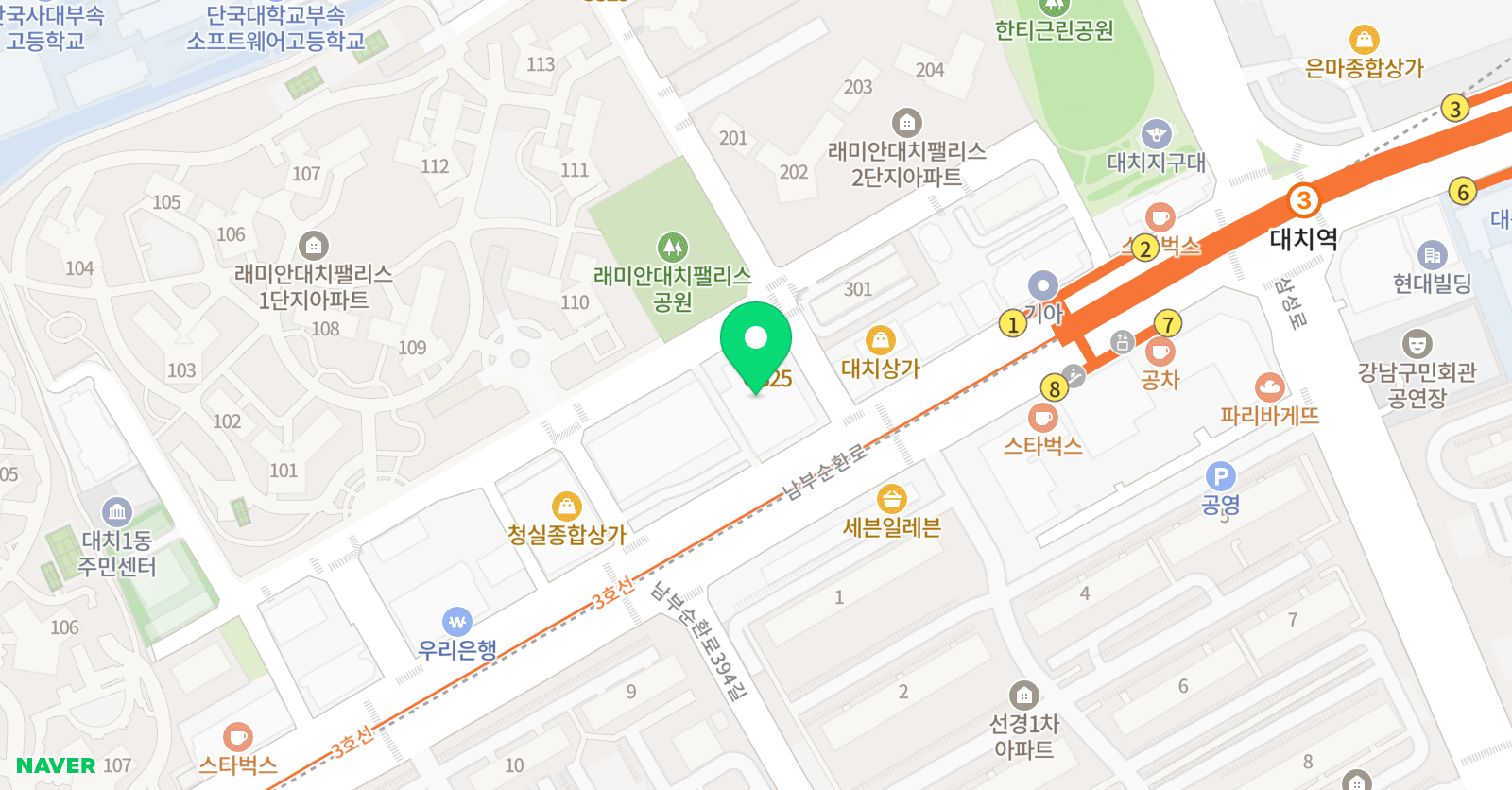 전원주니어 미술학원 위치