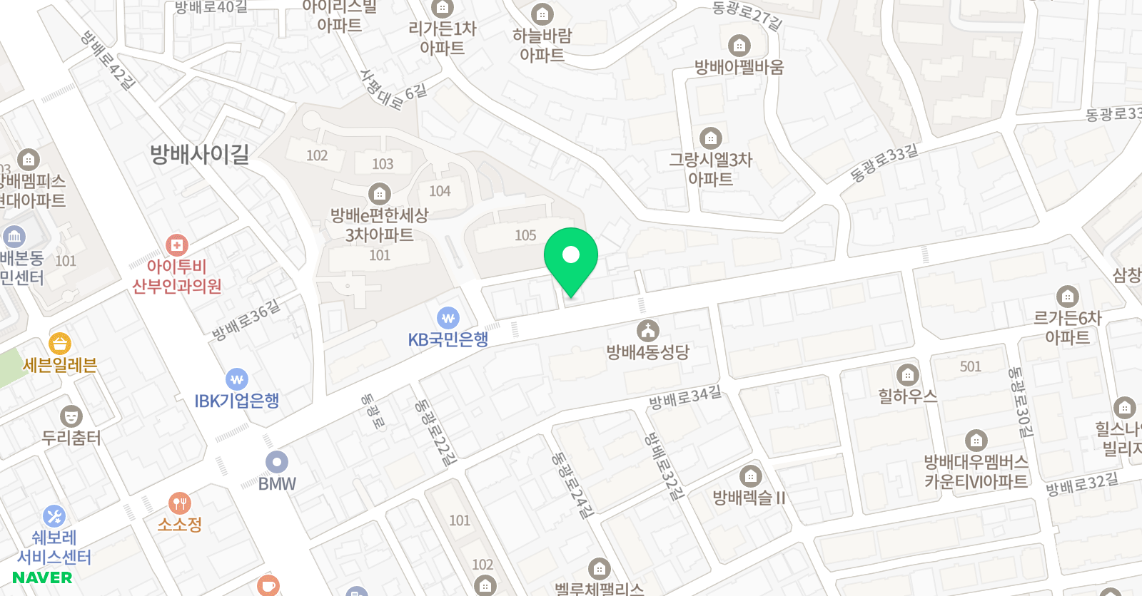 이소키즈클럽 어학원 위치