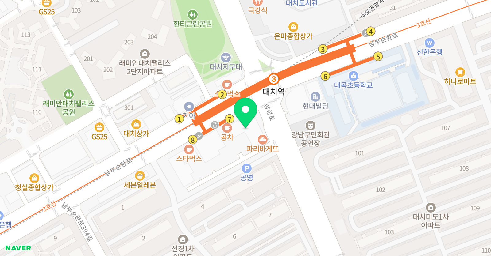 빅토리아앤코 음악교육매니지먼트연구센터 위치