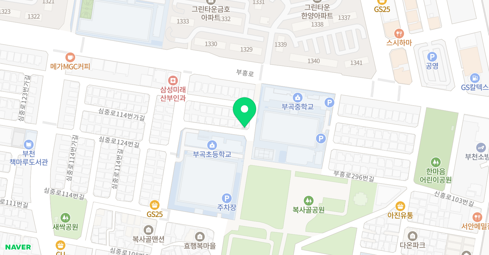 부곡 피아노 위치