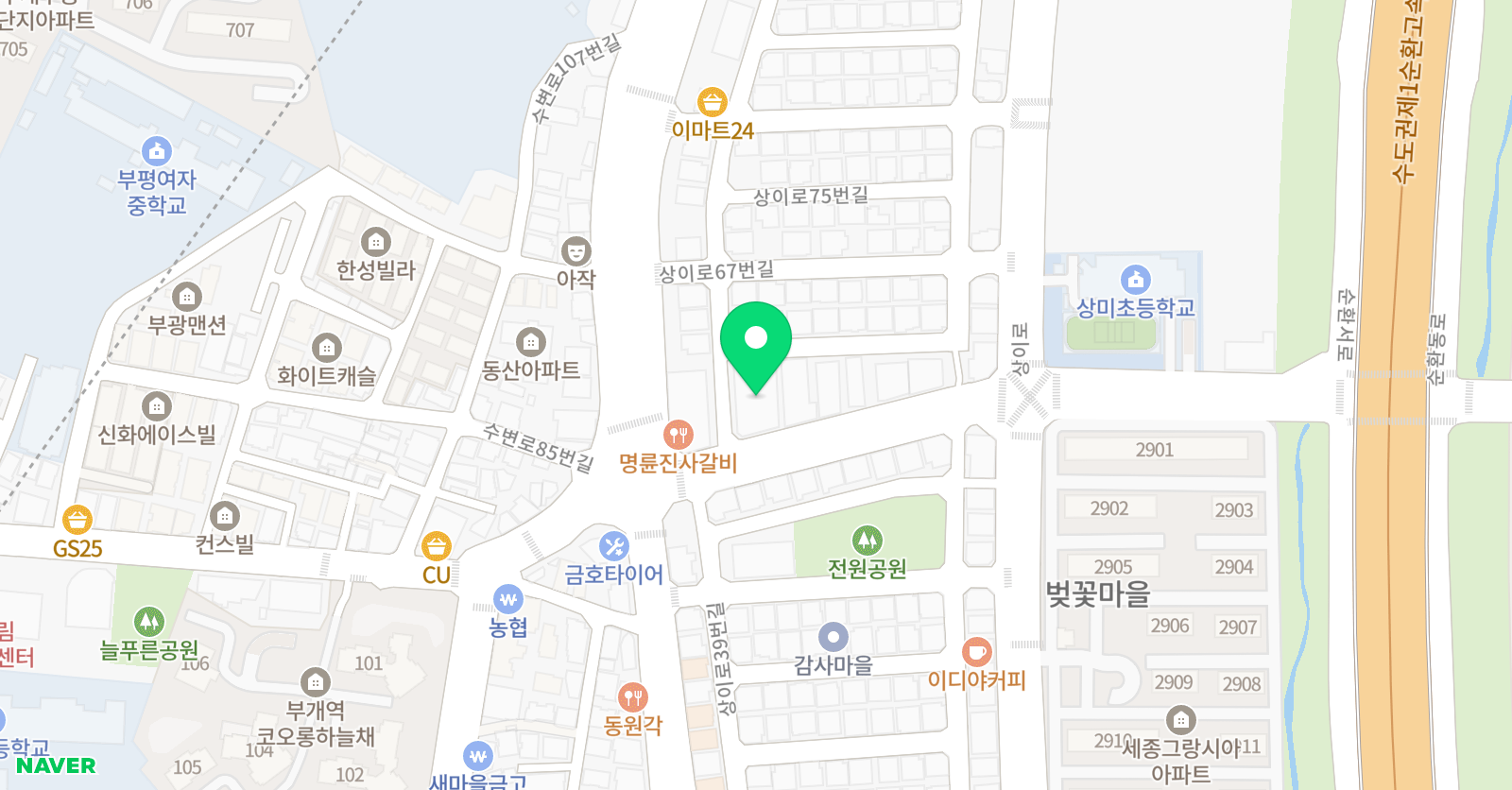 주니어 위치