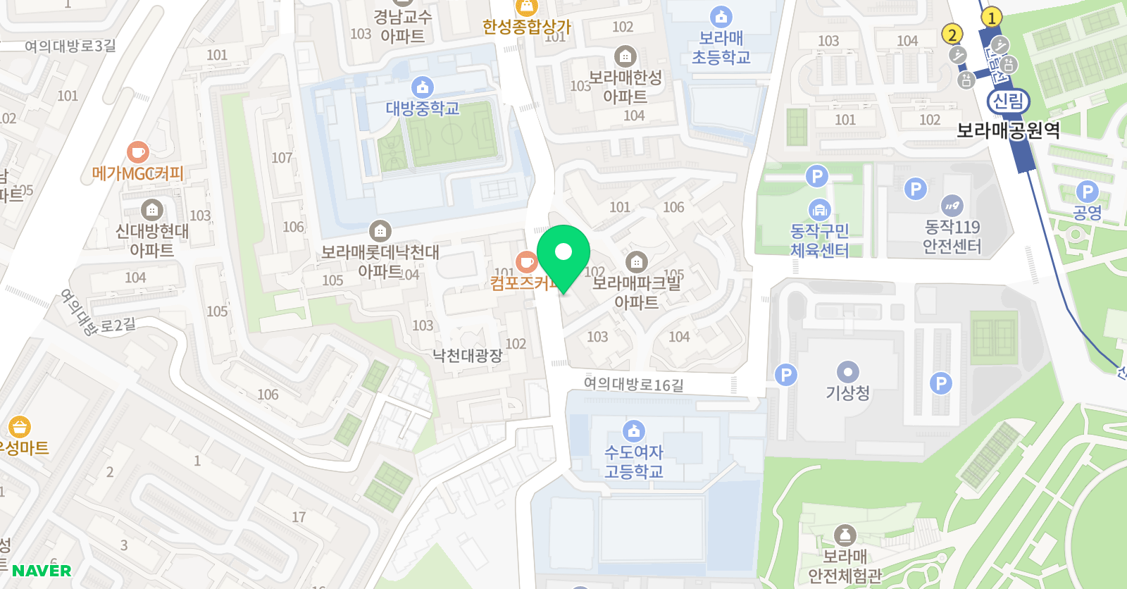 라온 수학 위치