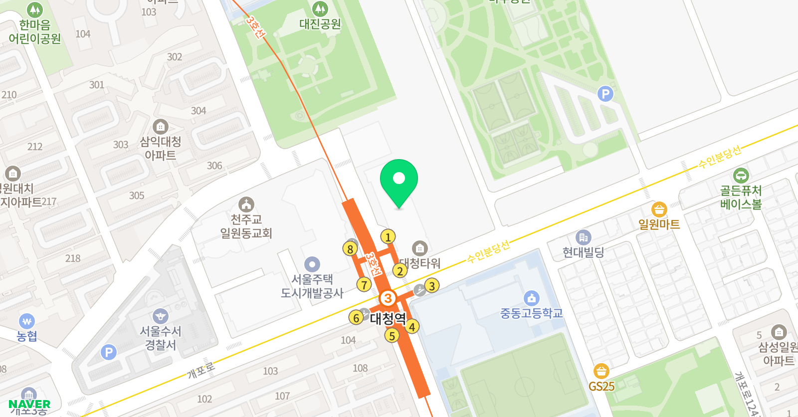 도연원어민영어회화 위치