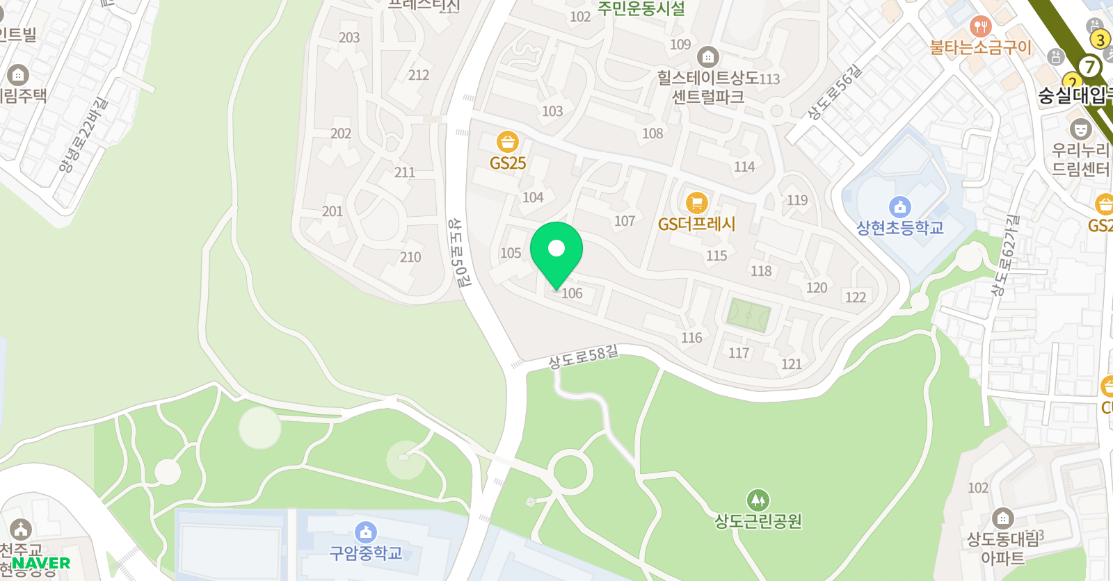 아트핌 미술 위치