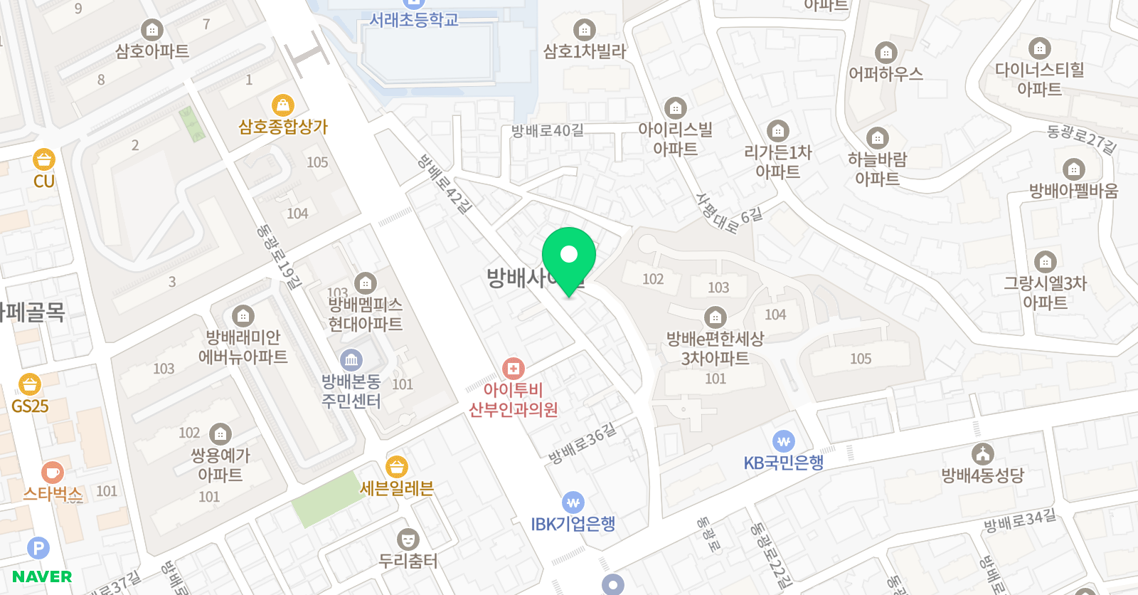 점프스타 줄넘기 클럽 방배점 위치