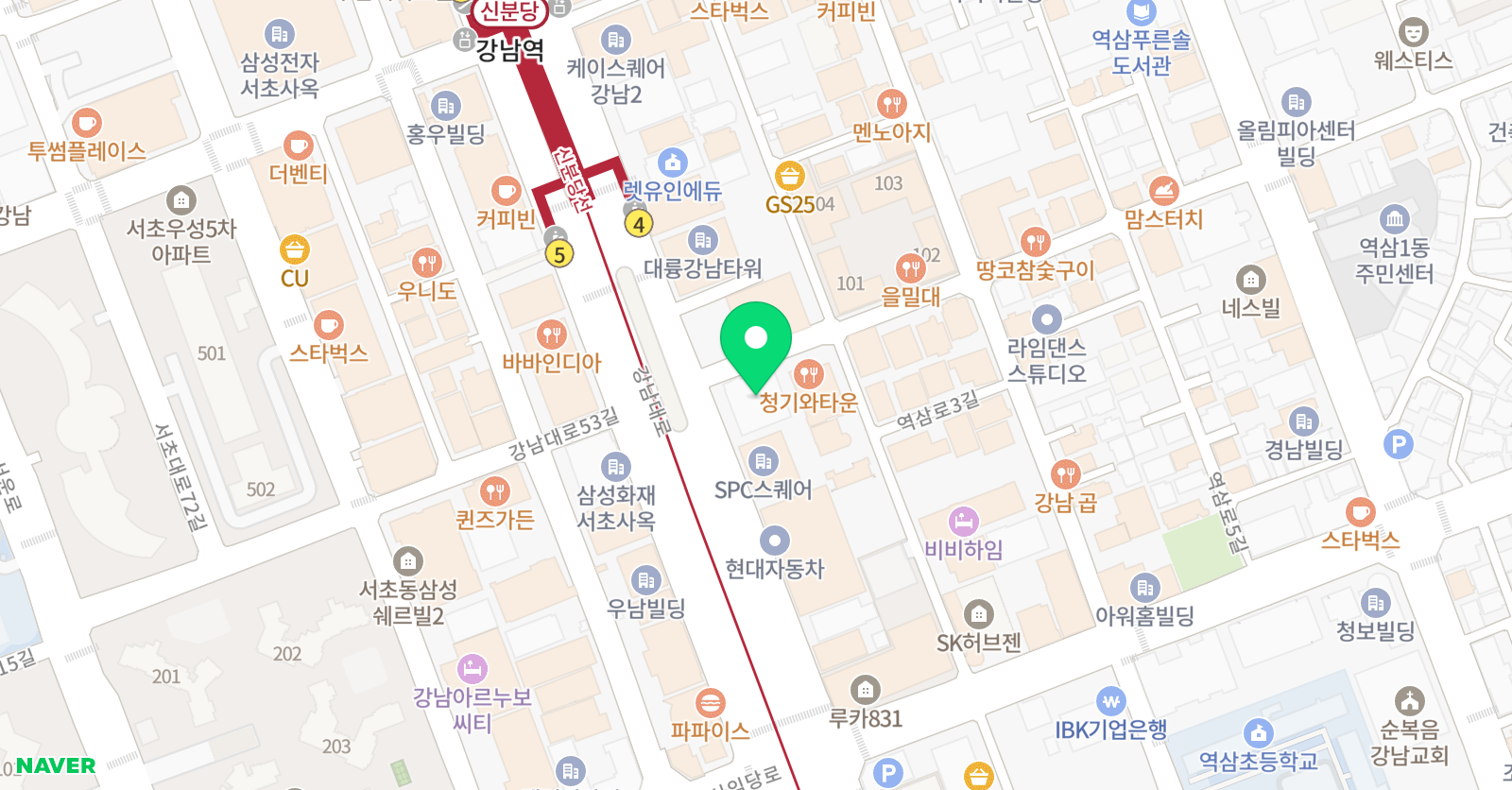유창혁 바둑도장 위치