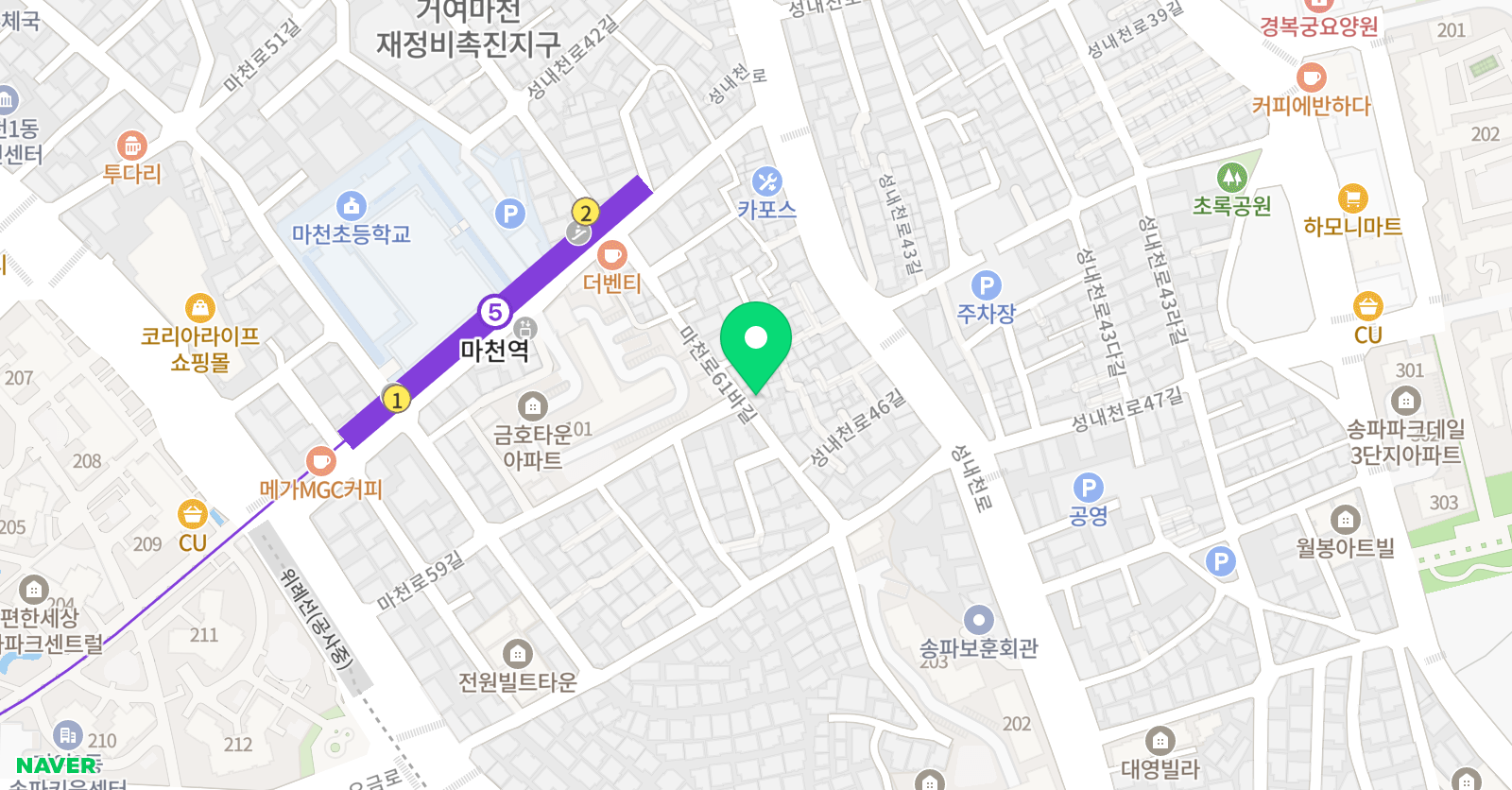 사랑이 넘치는 미술교습소 위치