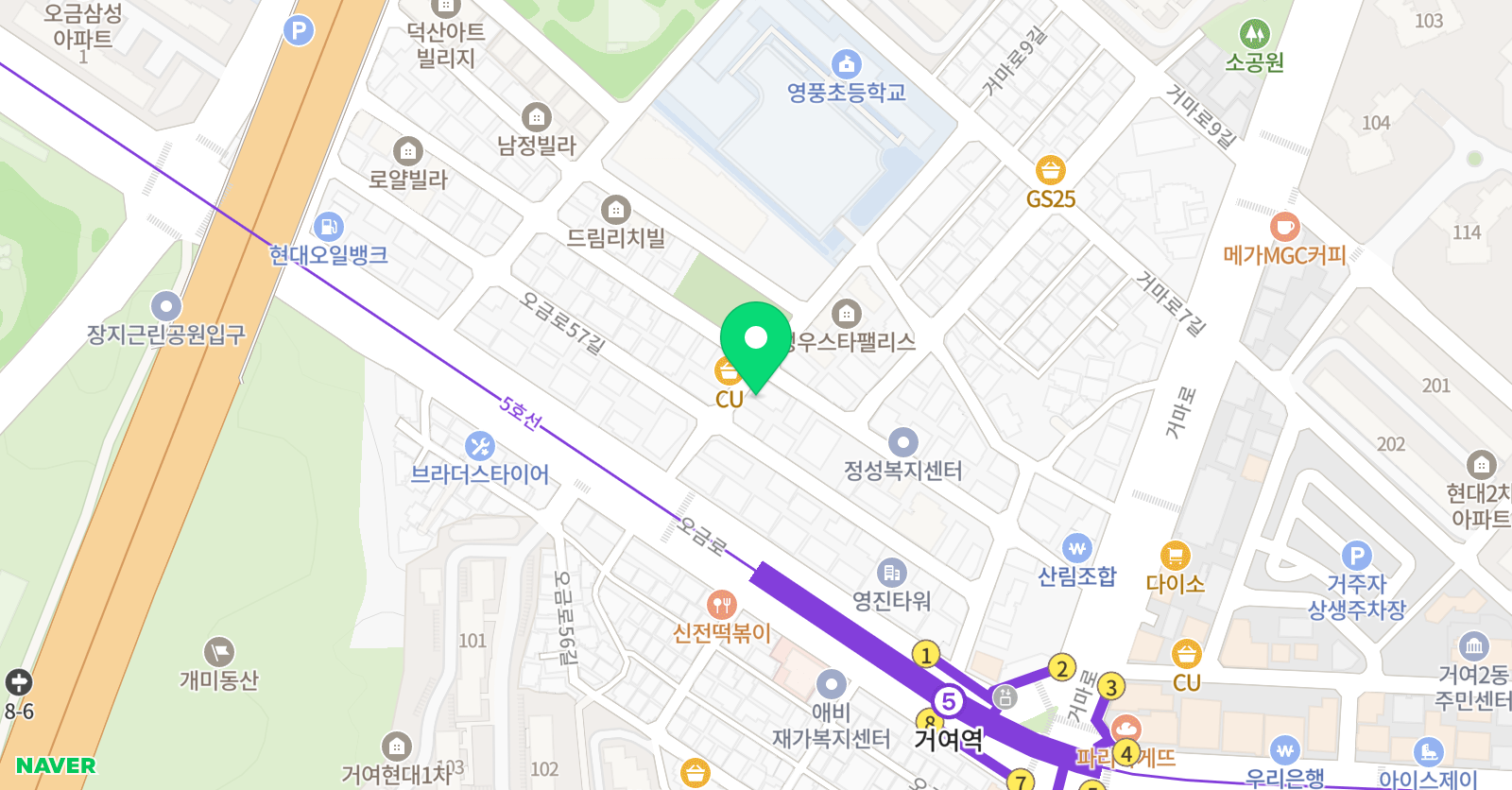 신이화 음악학원 위치