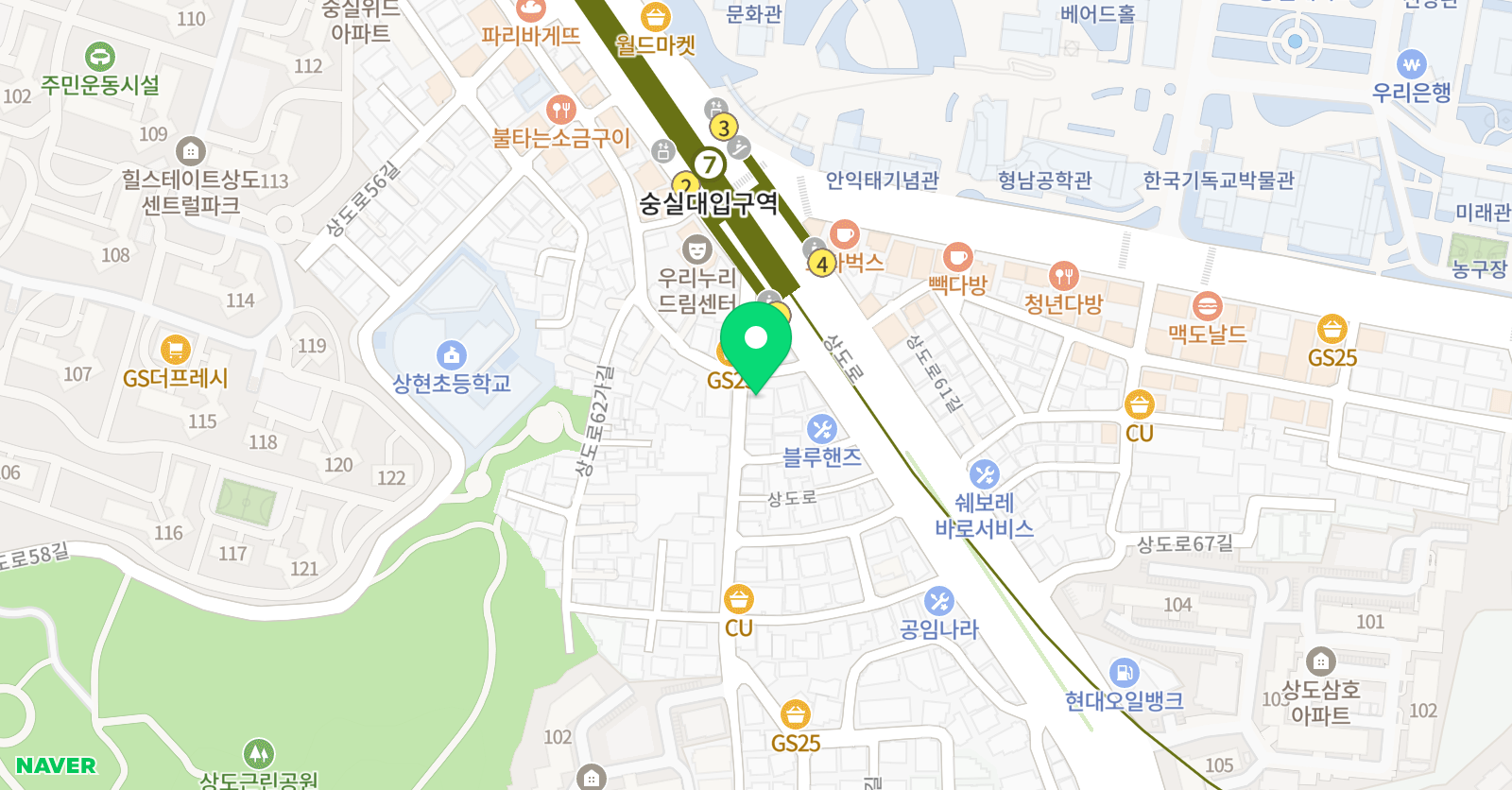클레매쓰 수학학원 위치