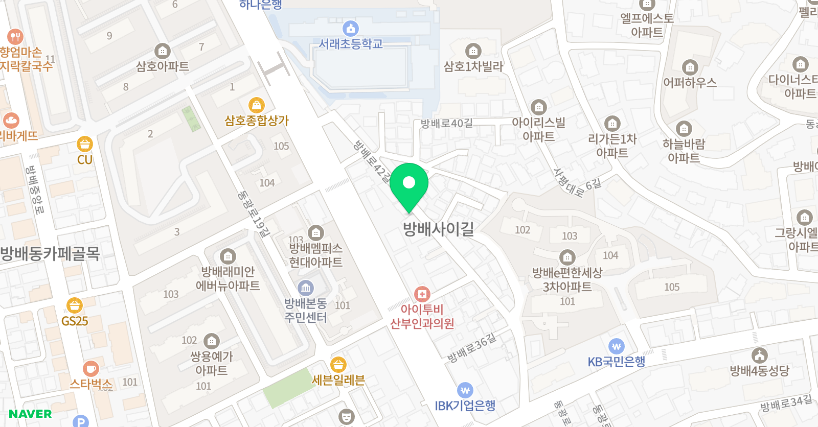 그림정원 미술교습소 위치