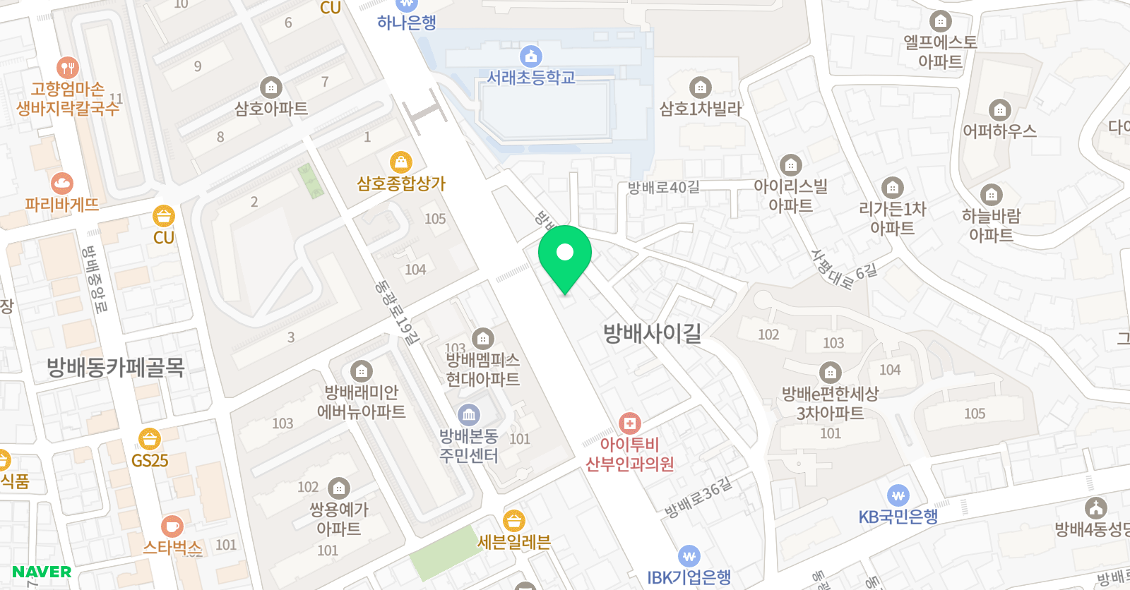 JHS 영재교육 위치