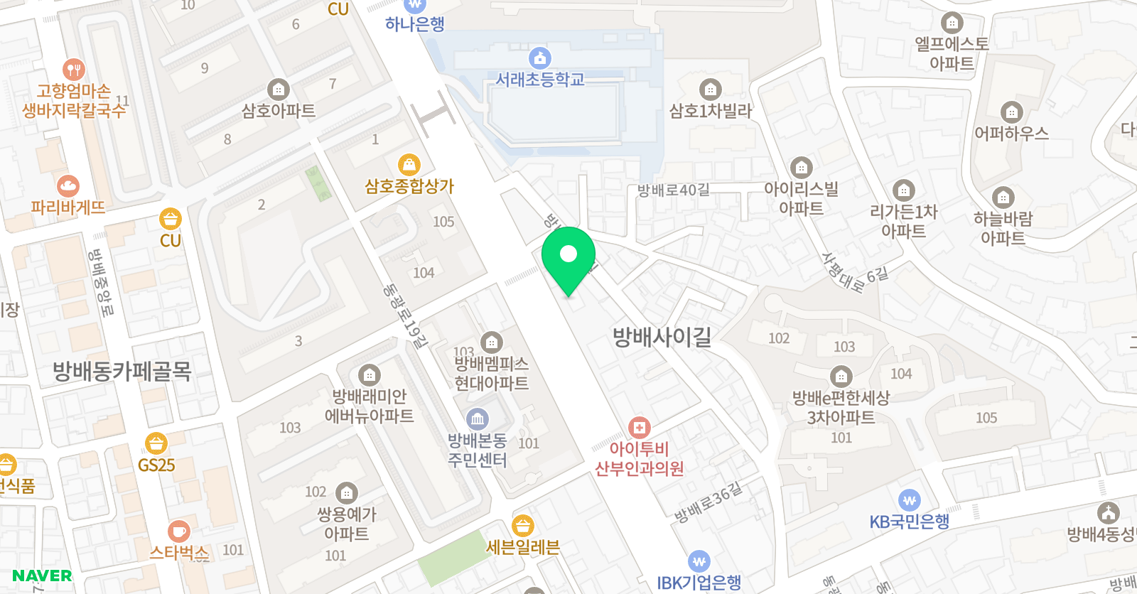 수학대장학원 2관 위치