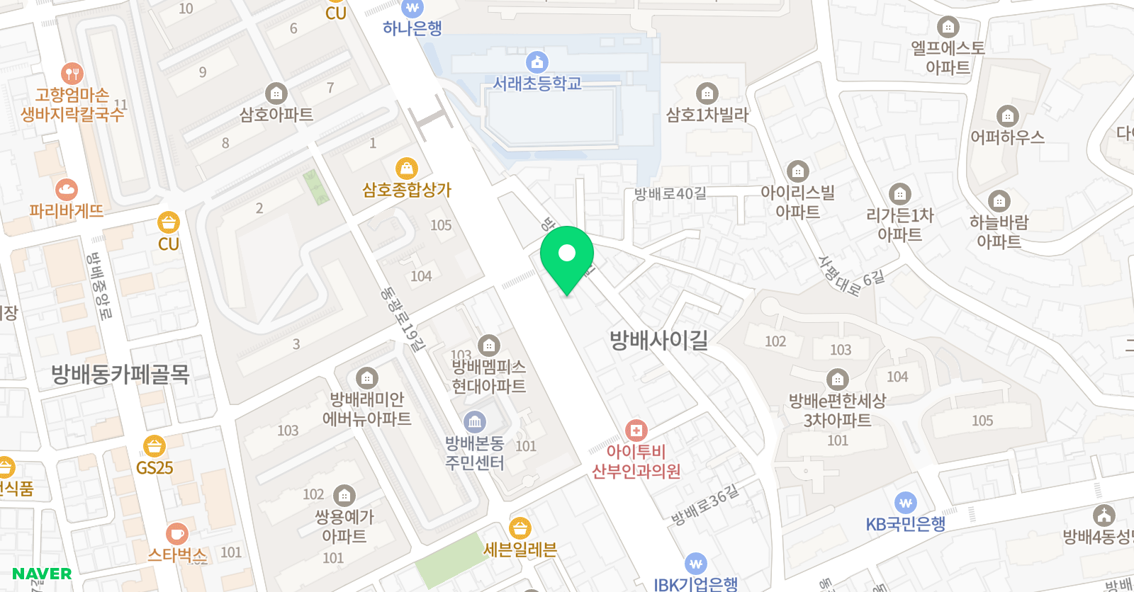 수학대장학원 1관 위치