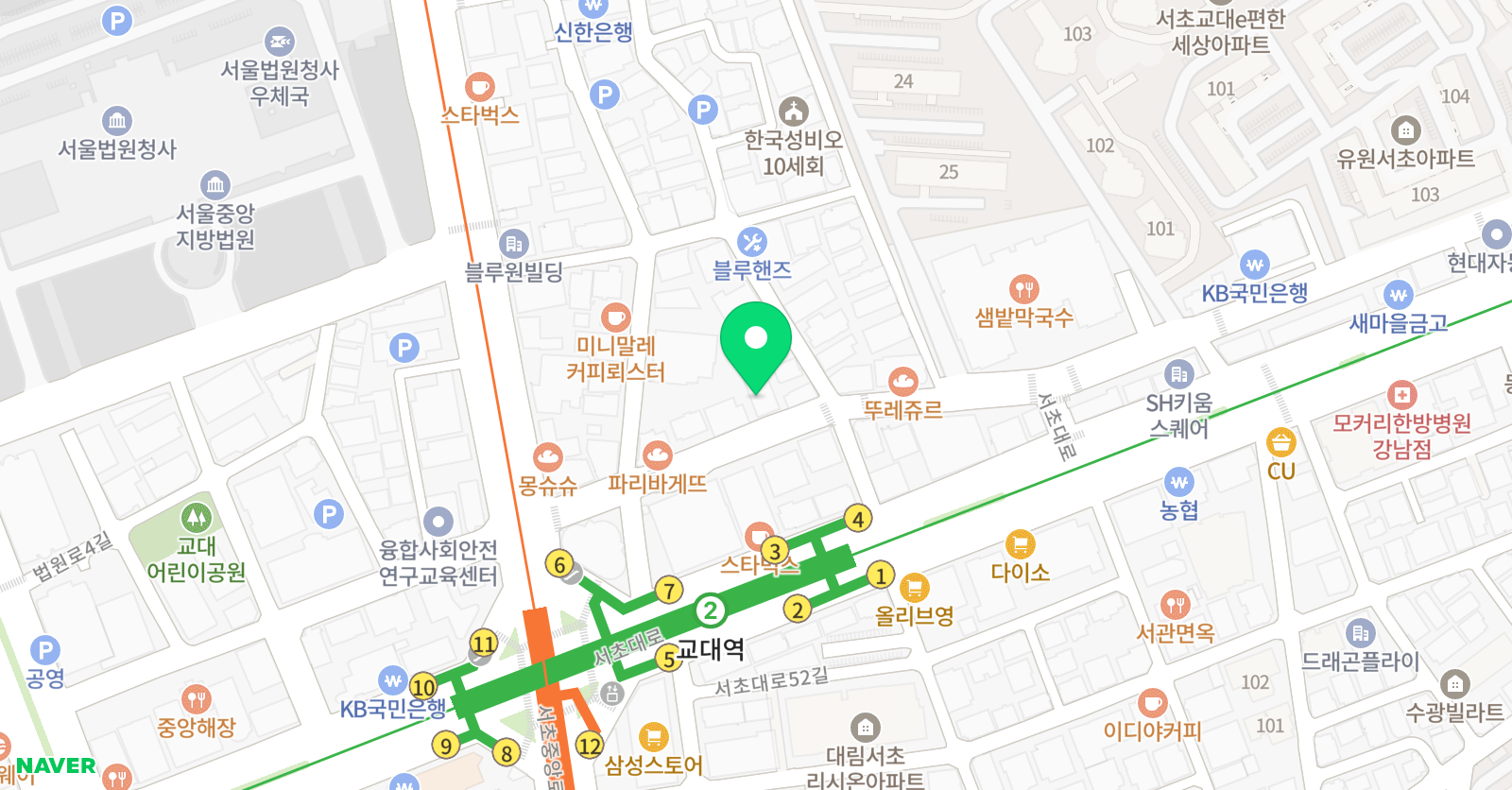 점핑머신 점핑머신 서초점 위치