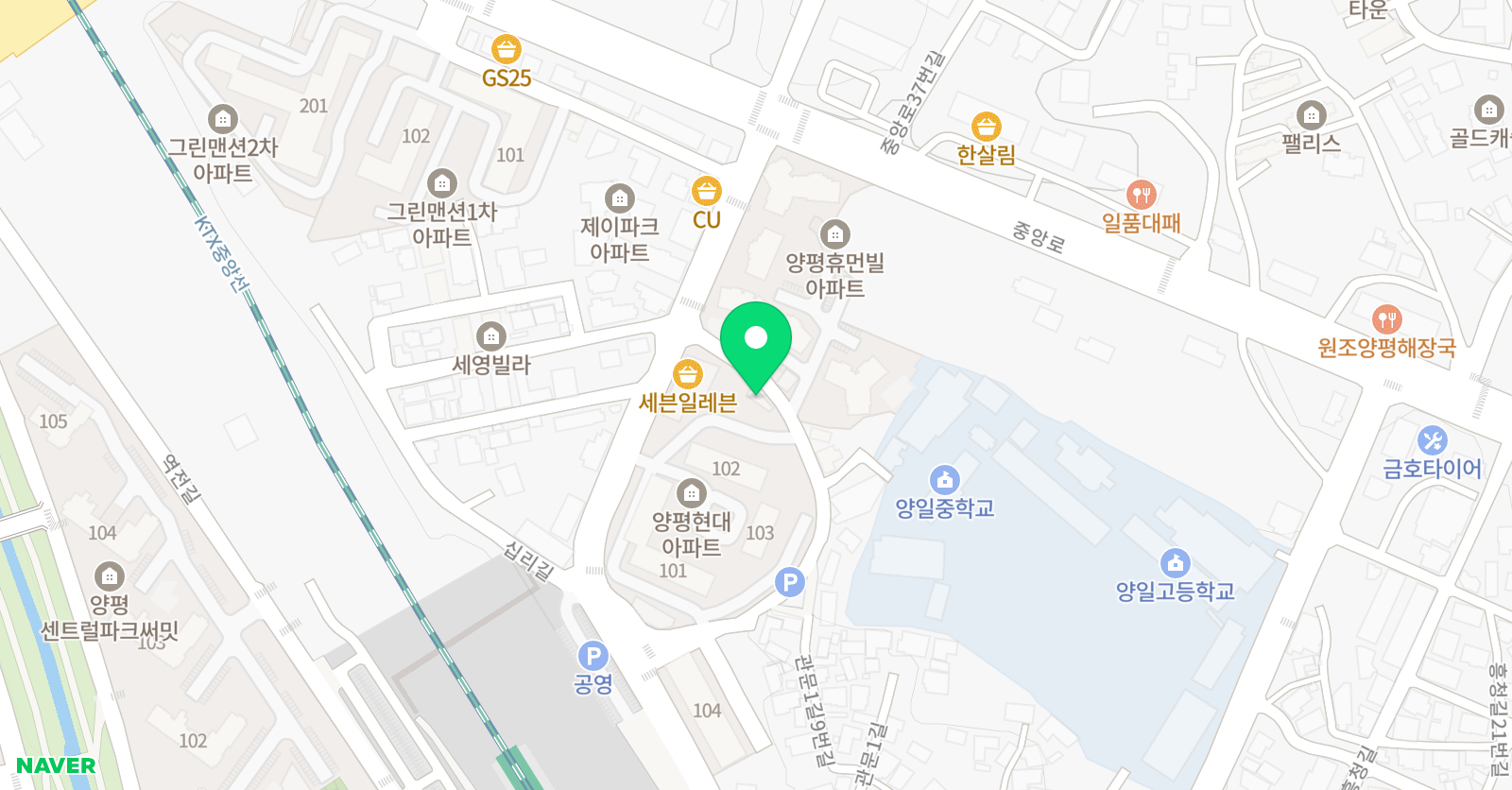위즈엠 영어 위치