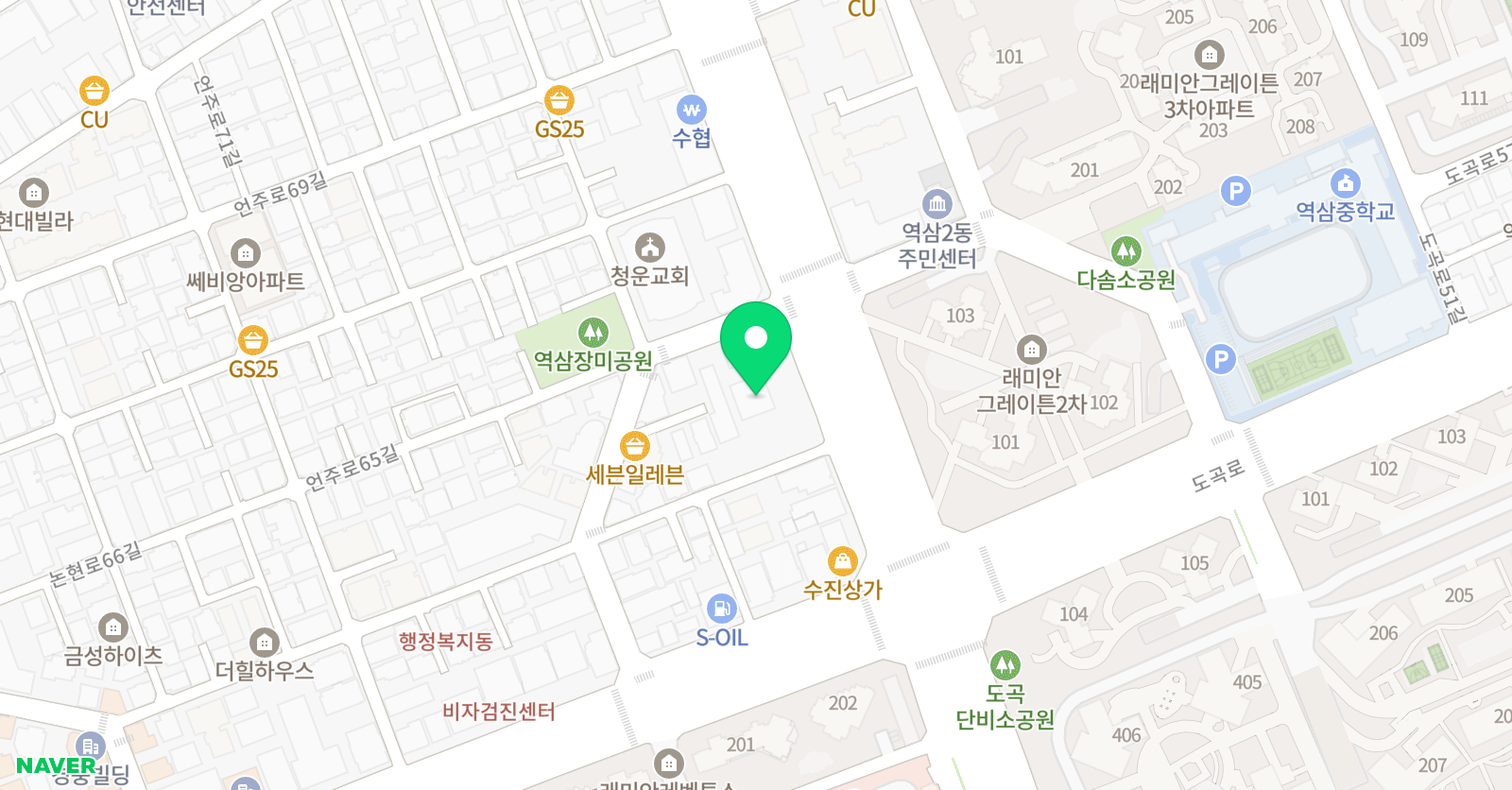 포인업 발레학원 위치