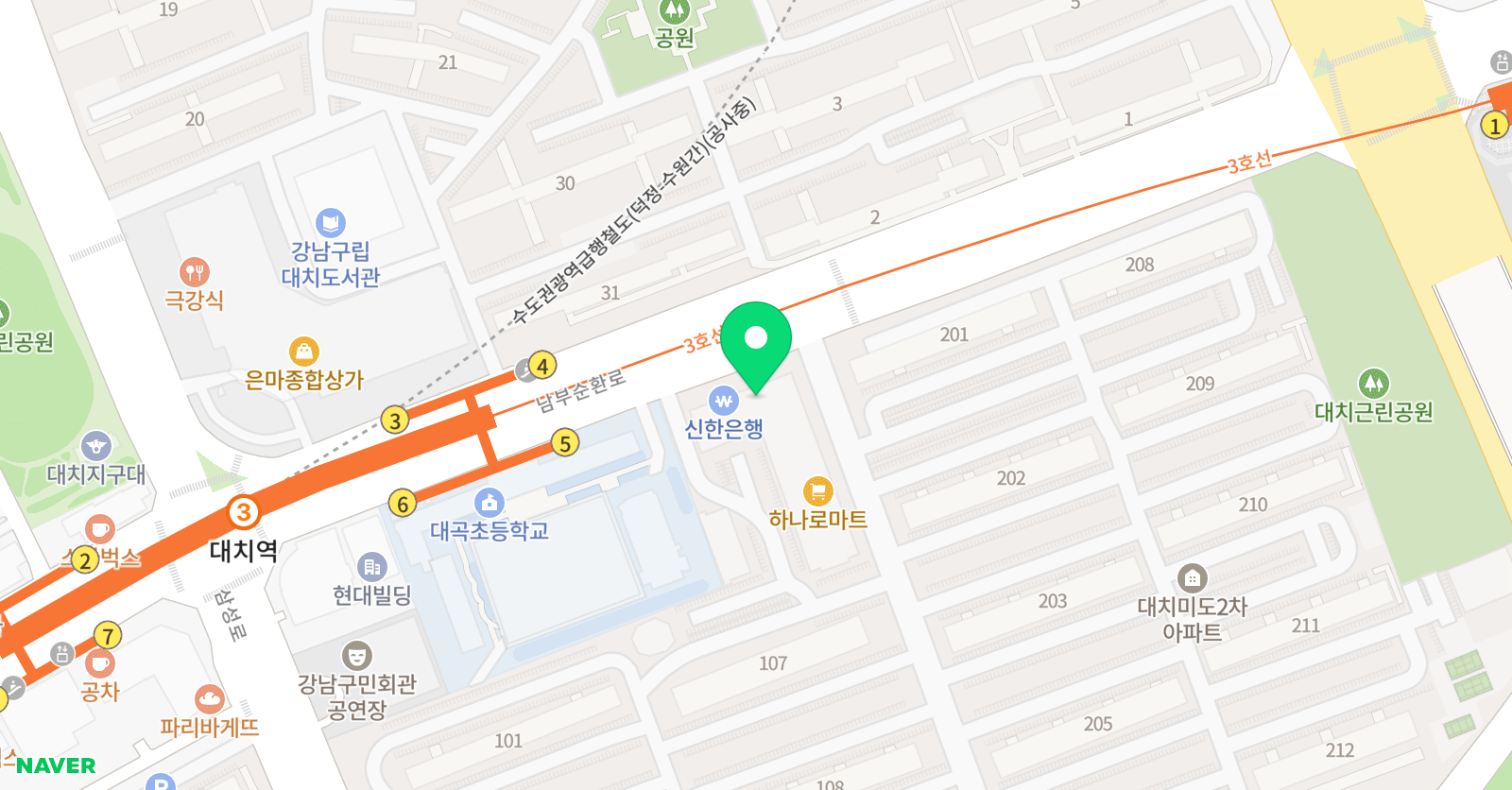예종발레스쿨 위치