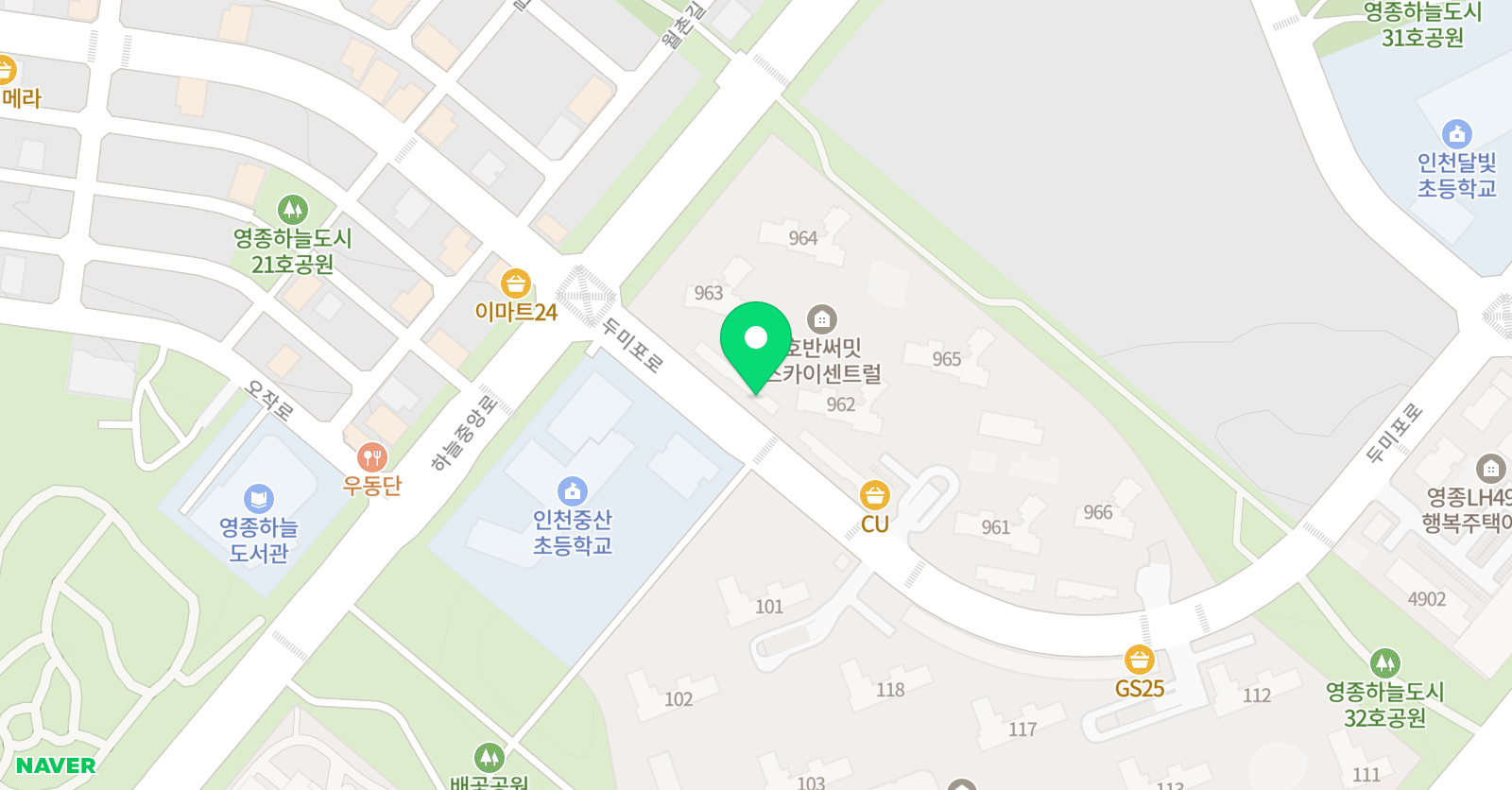 하늘바다 미술교습소 위치