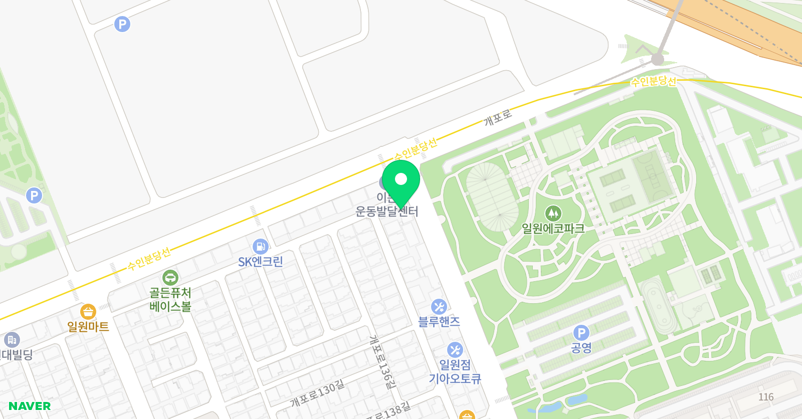 지스포츠클럽 위치
