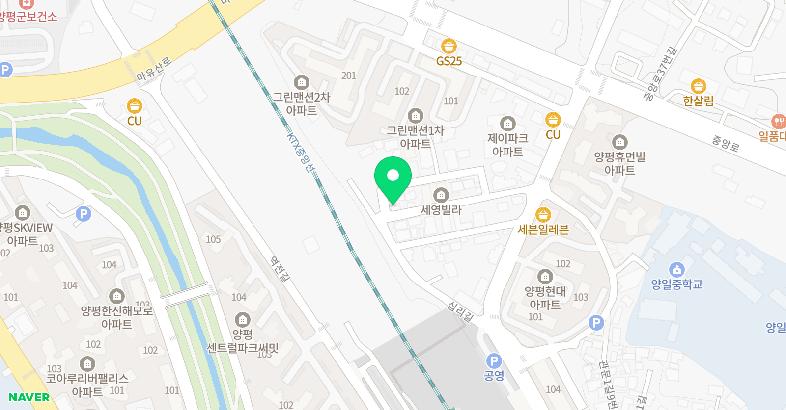 조은 음악학원 위치