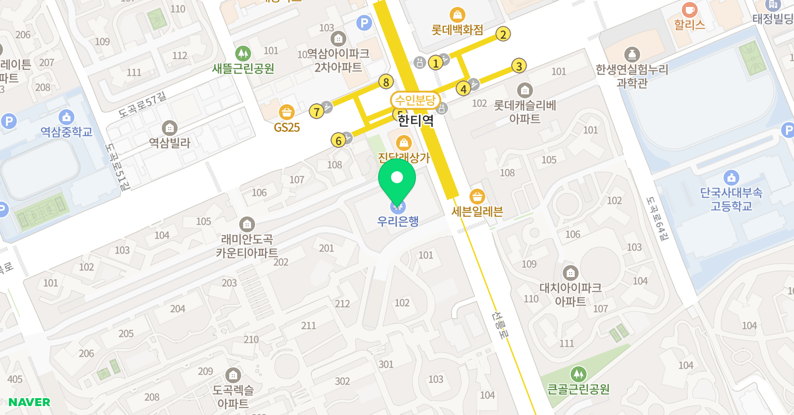 JK 클라리넷 위치