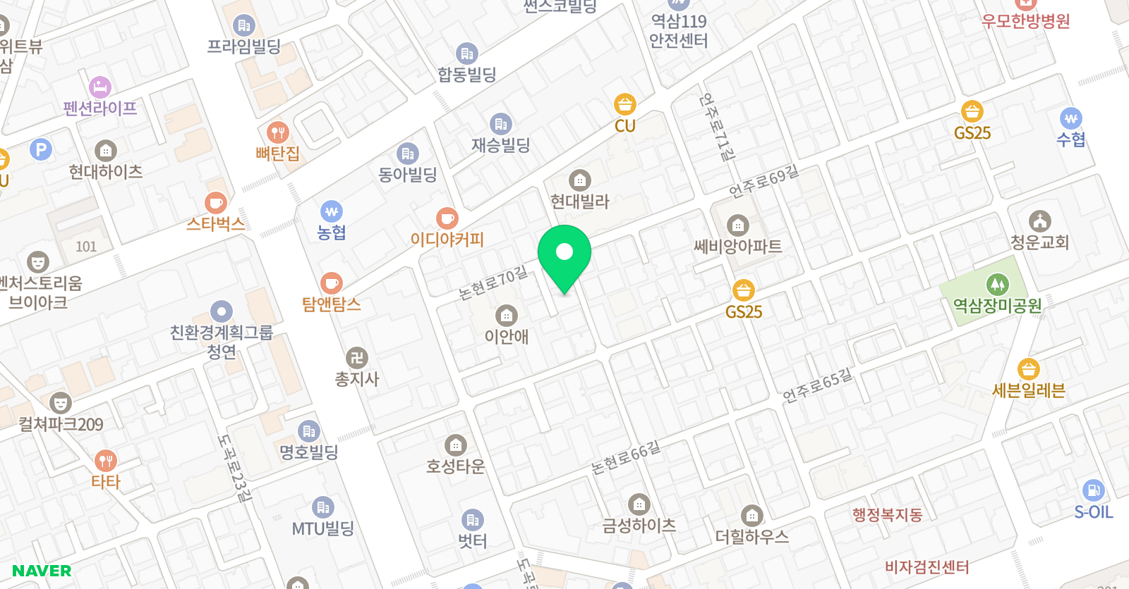 김경 플릇레슨교실 위치
