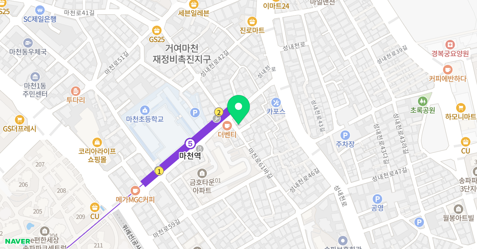 제니스 피아노바이올린음악학원 위치