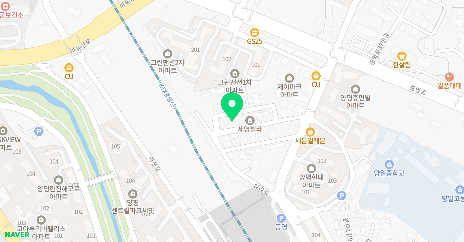 하이앤탑 학원 위치