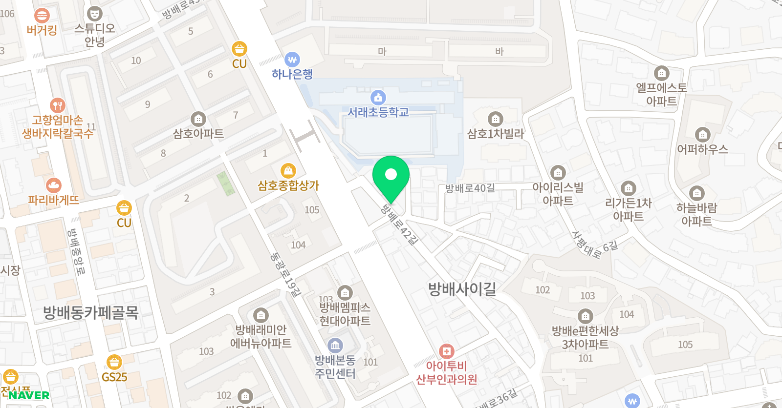 아이엘 음악학원 위치